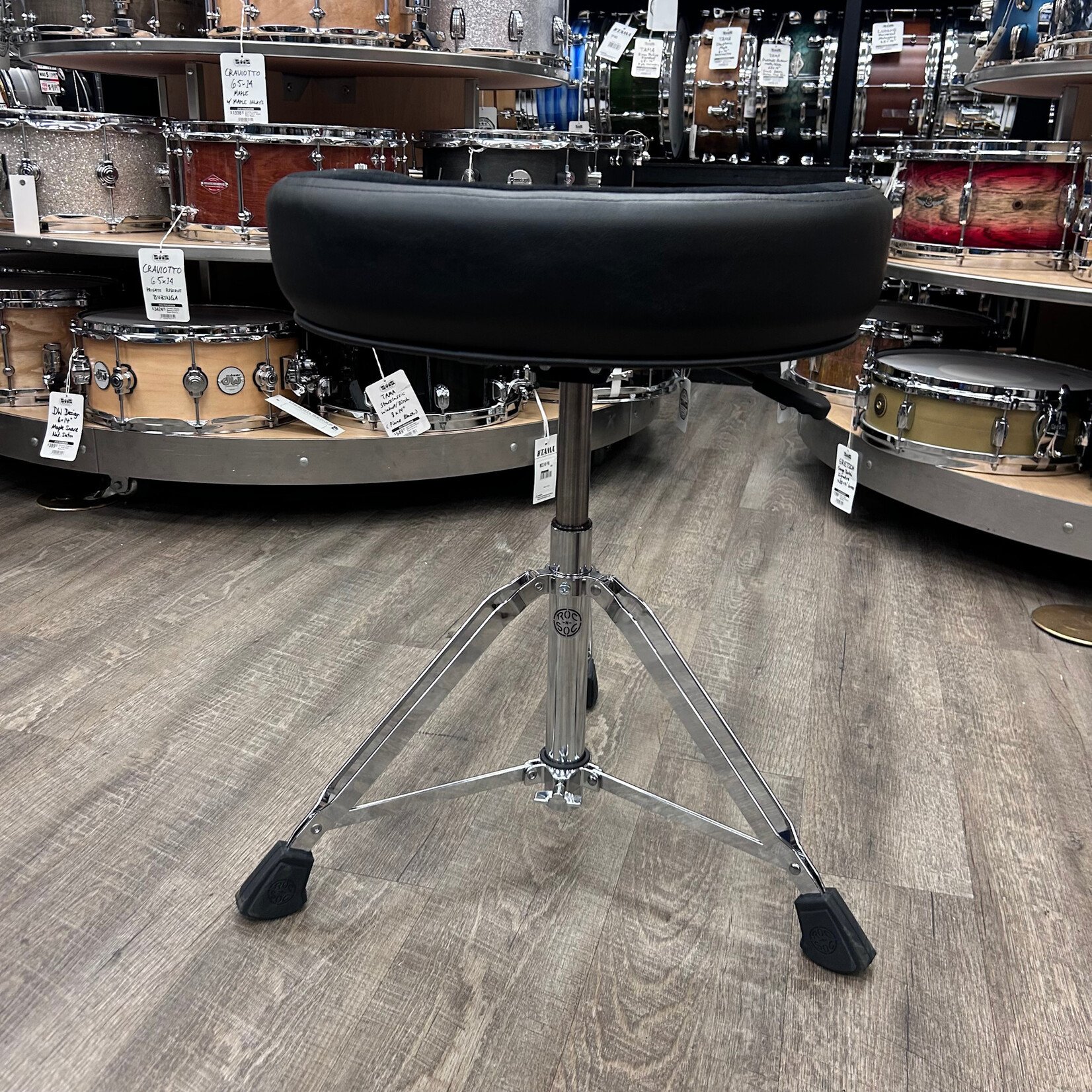 Roc-N-Soc Roc-N-Soc Nitro Square Seat Throne Black NRSQK