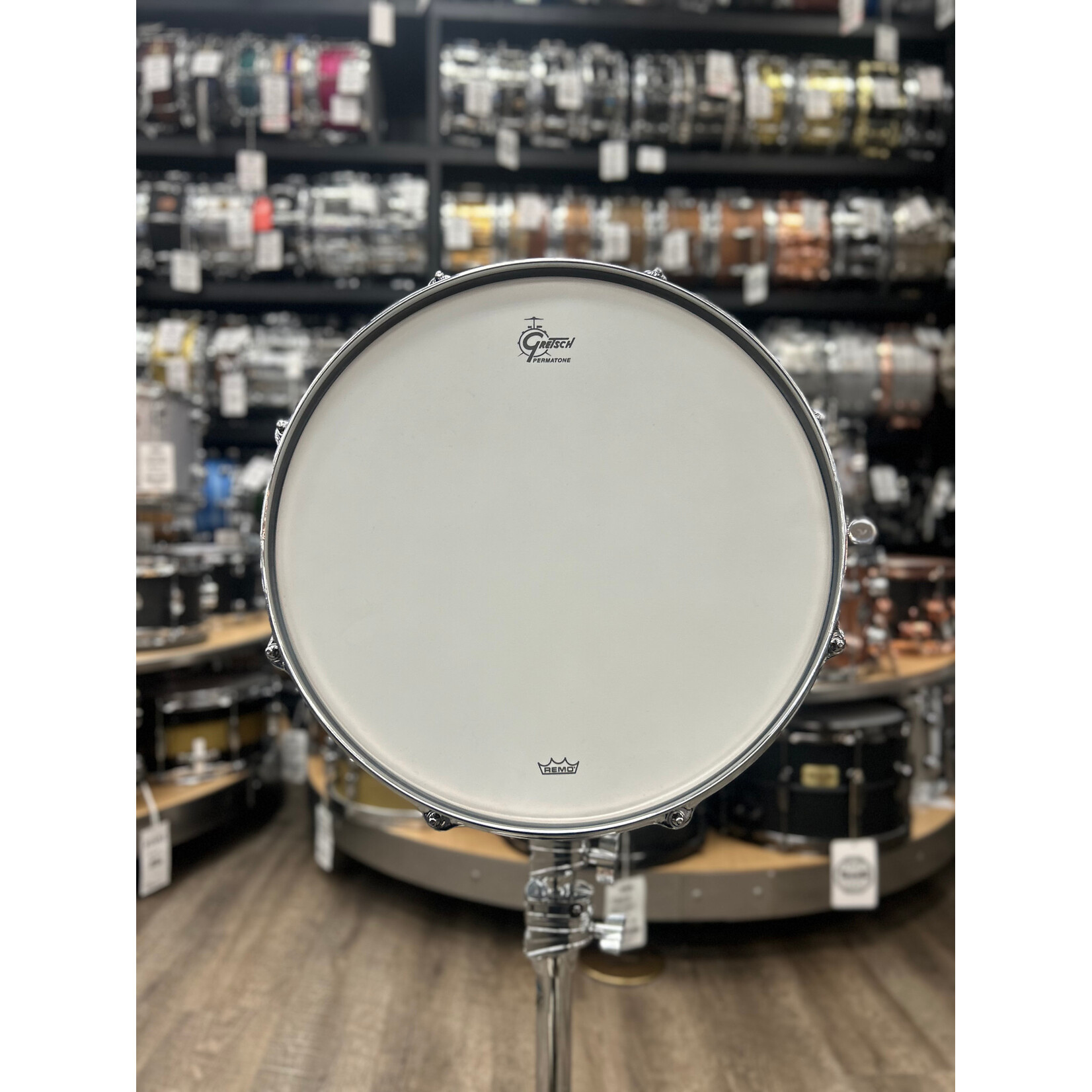 Gretsch Gretsch USA Custom 5.5 x 14" Ridgeland Snare Drum (60's Marine Pearl)