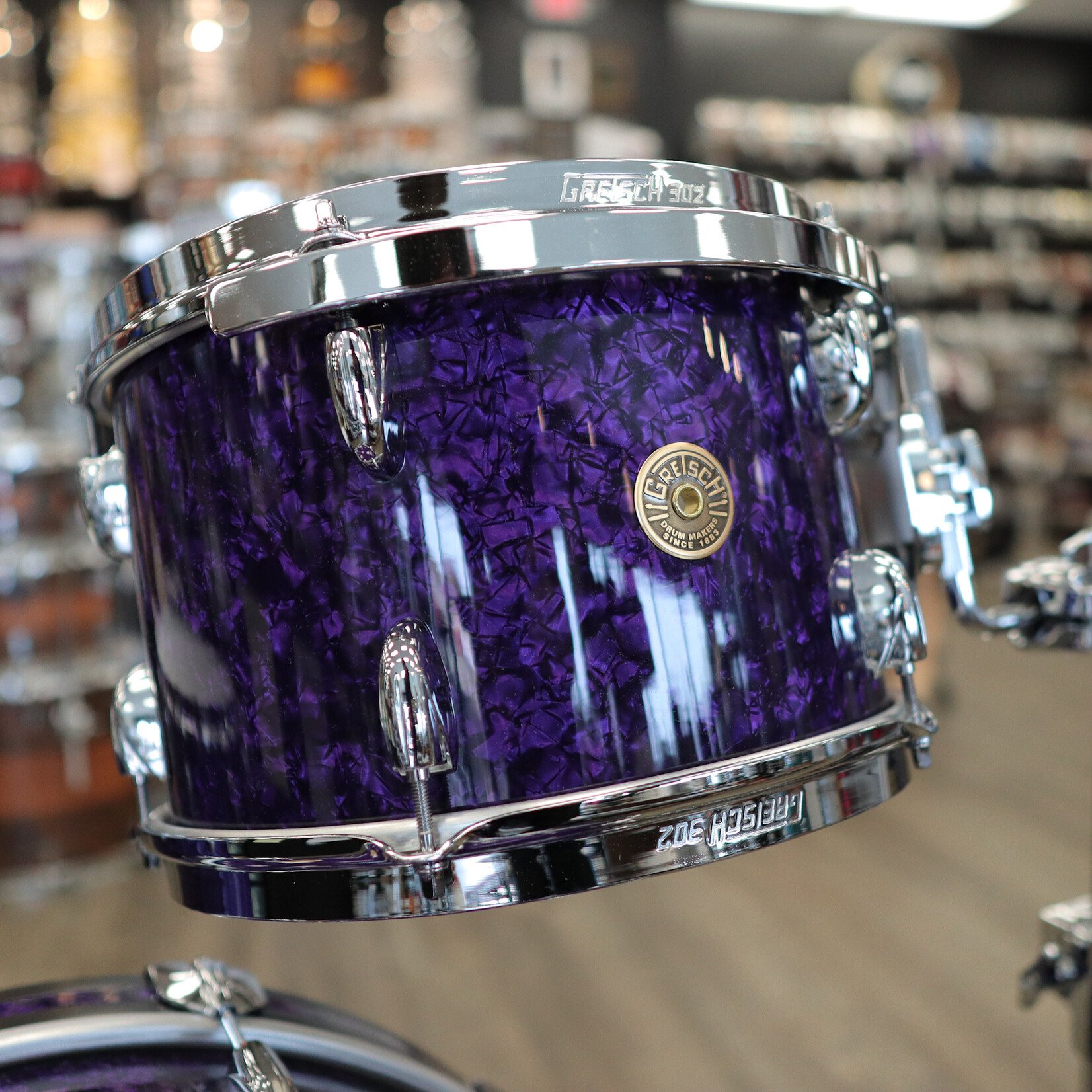 Gretsch Gretsch Broadkaster 3-Piece Shell Pack 12/16/22 (Purple Marine Pearl)