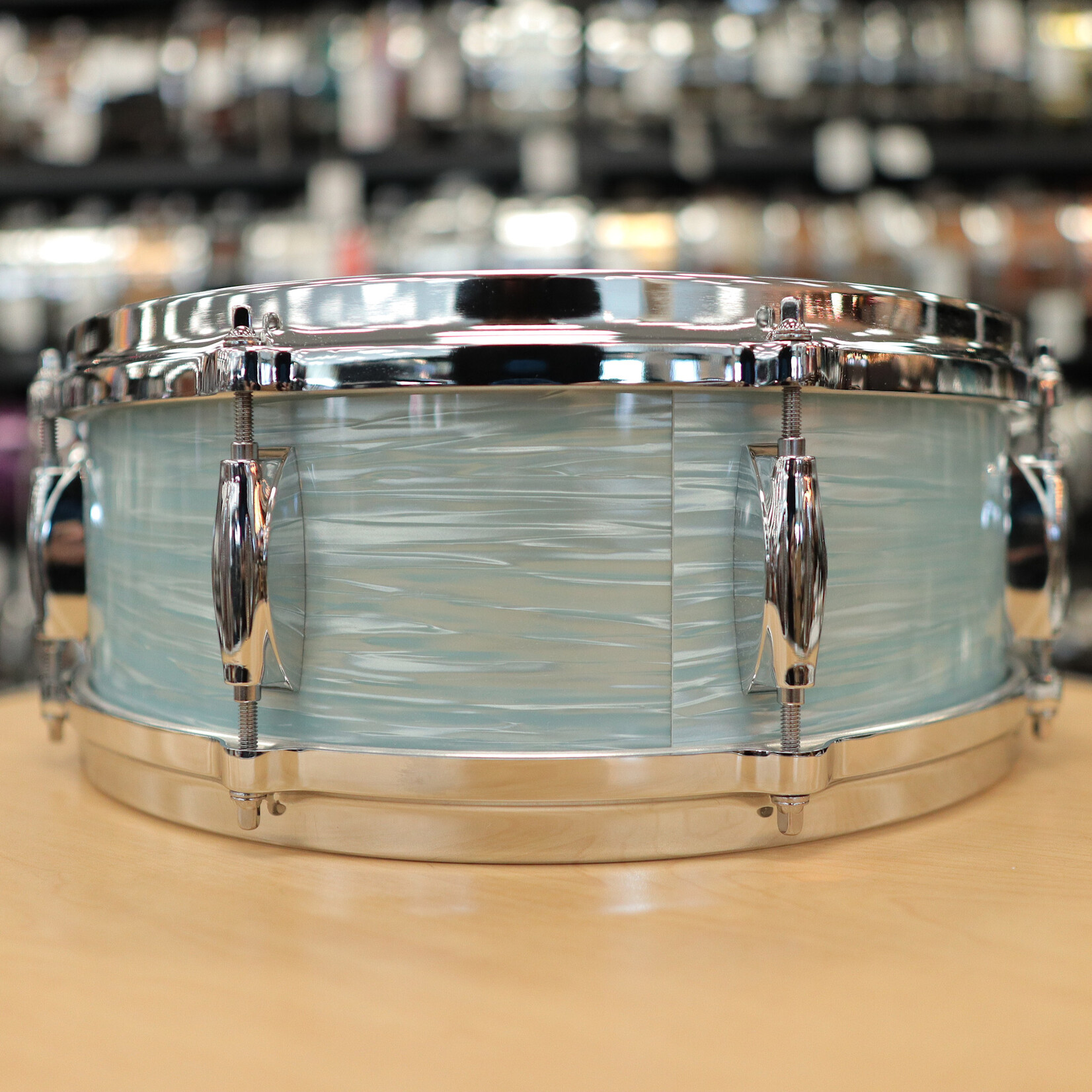 Gretsch Gretsch USA Custom 5x14" Snare Drum w. Lightning Throw-Off (Vintage Oyster White)