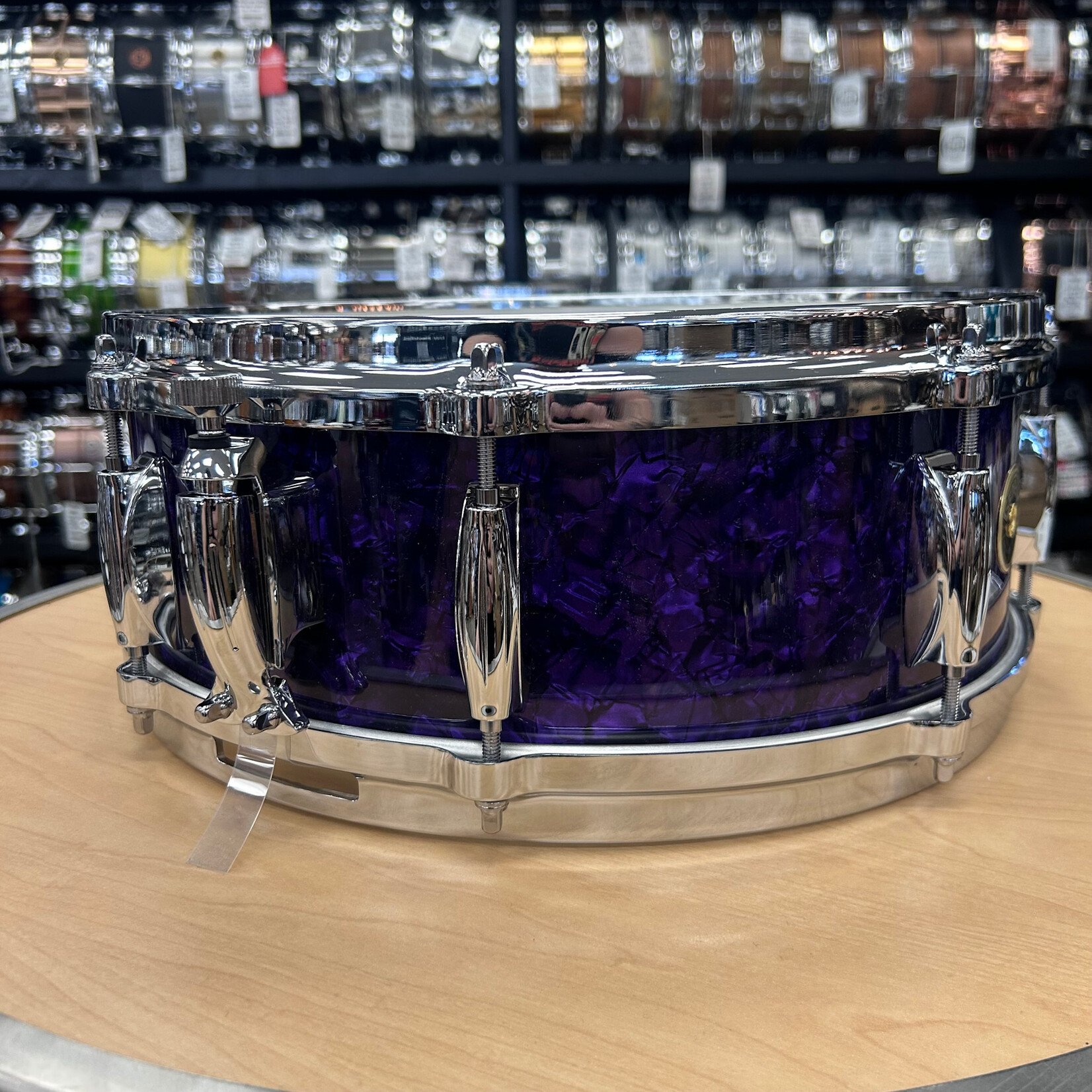 Gretsch Gretsch USA Custom 5 x 14" Ridgeland Snare Drum 8 Lugs (Purple Marine Pearl)