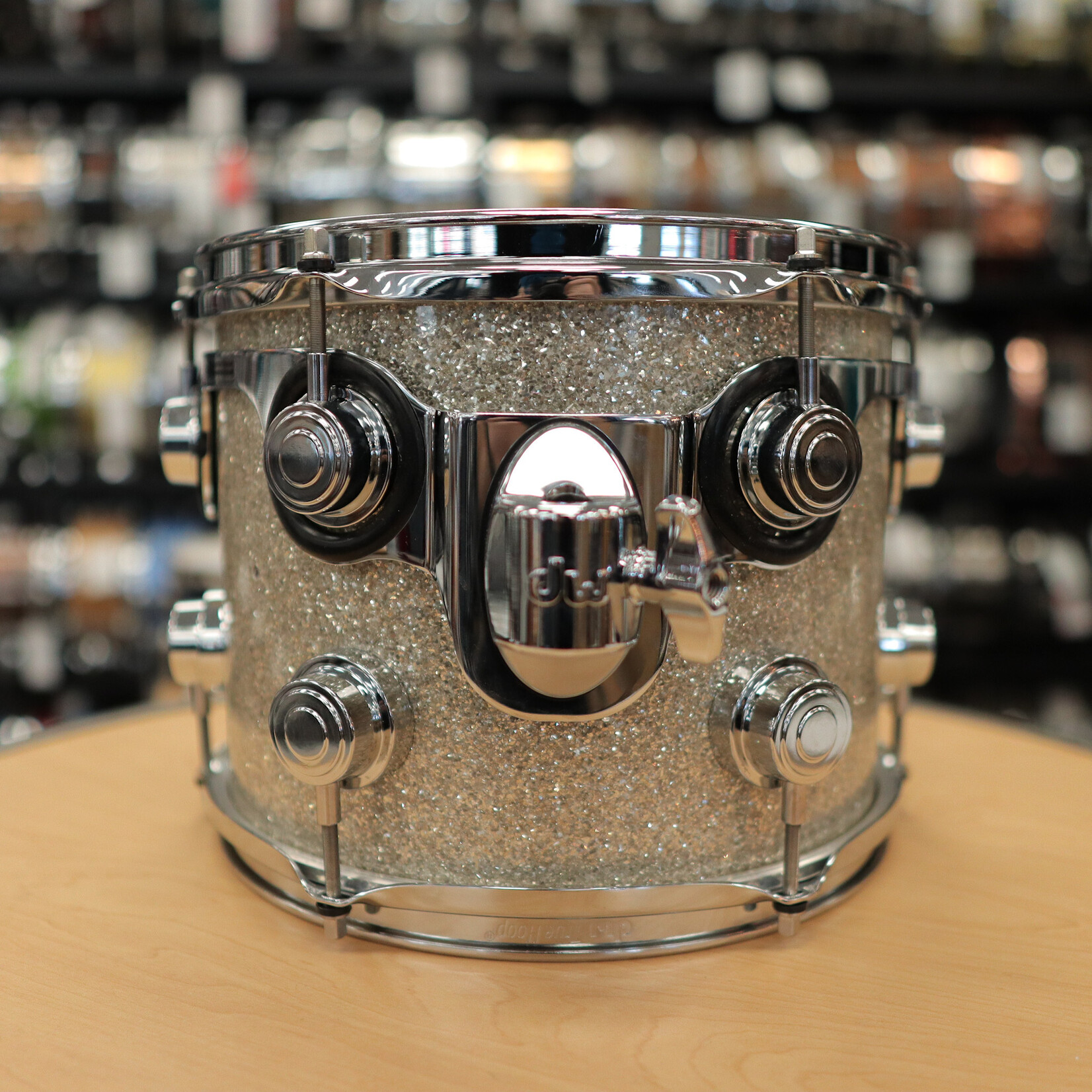 DW Pre-Owned DW 8x10" Purpleheart Tom (Broken Glass)