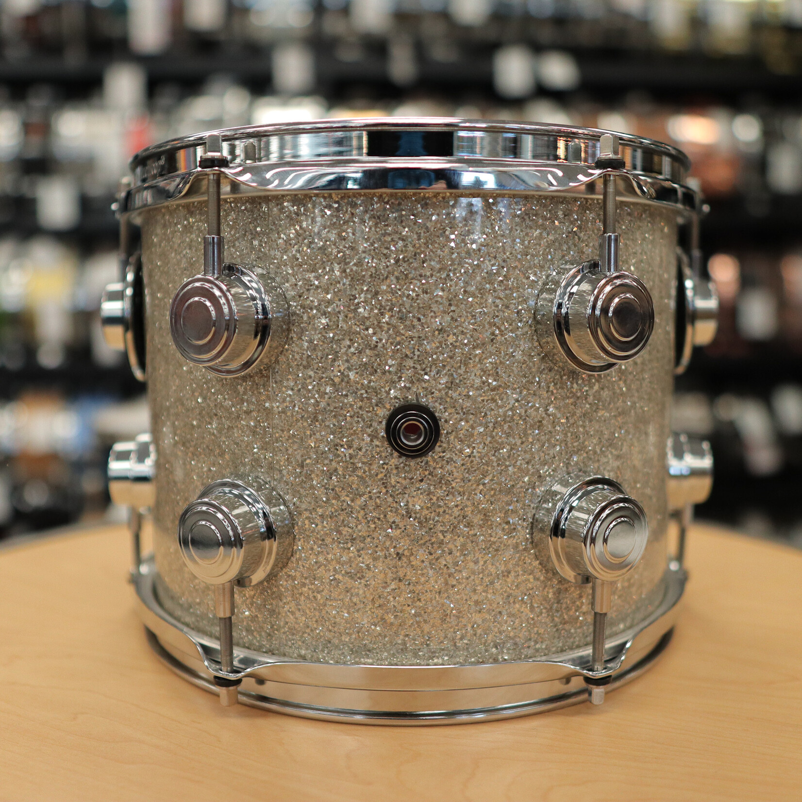 DW Pre-Owned DW 8x10" Purpleheart Tom (Broken Glass)