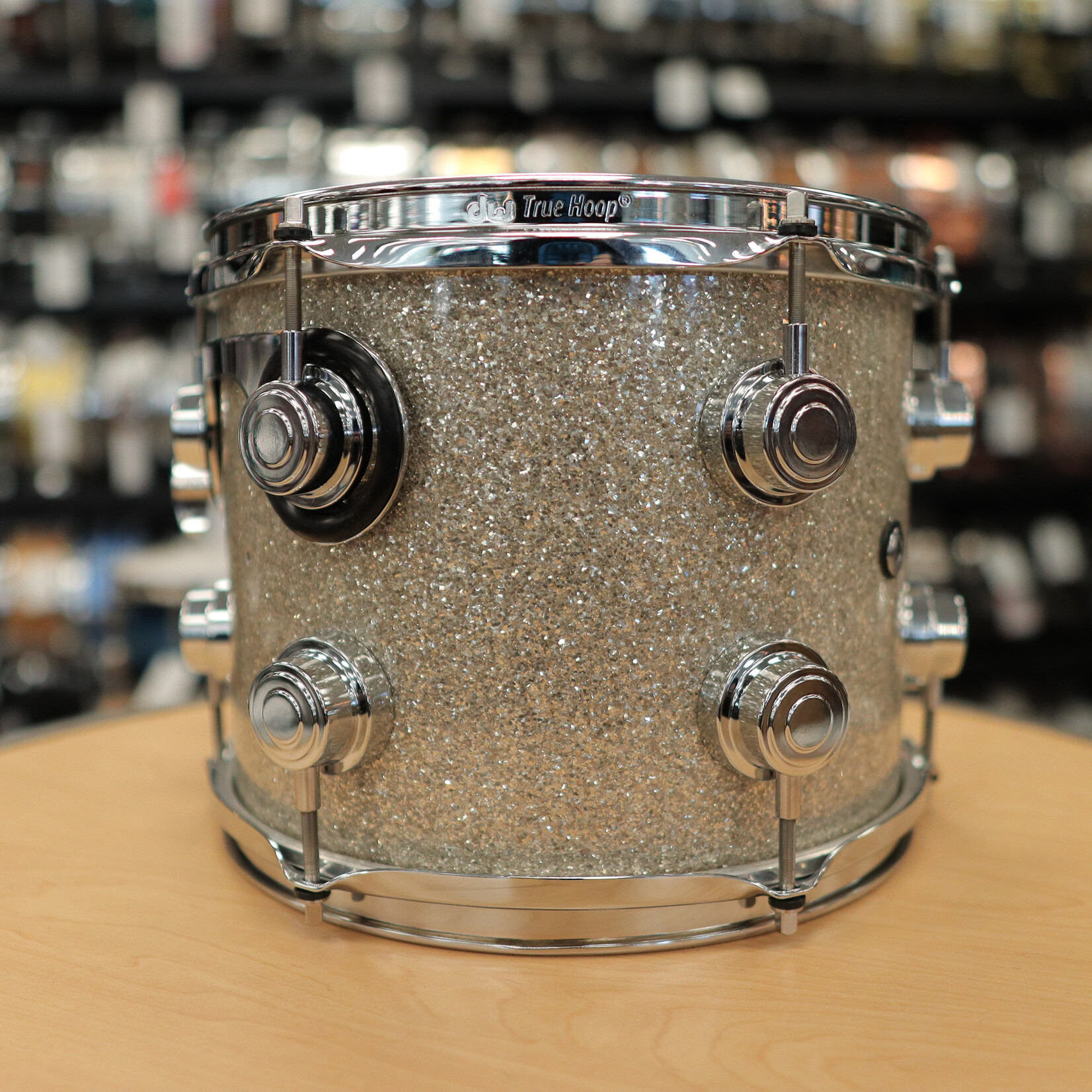 DW Pre-Owned DW 8x10" Purpleheart Tom (Broken Glass)