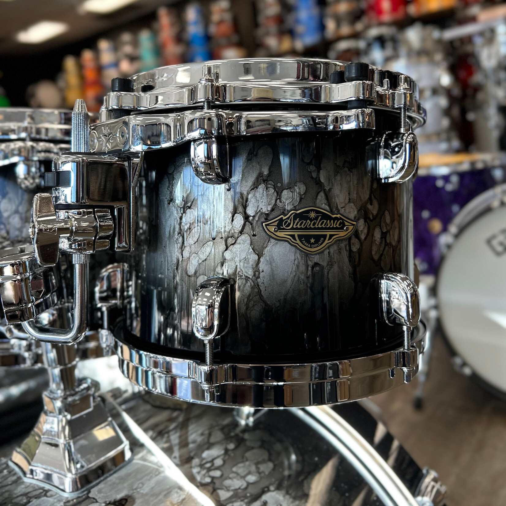 Tama Tama Starclassic Walnut/Birch 5-piece Shell Pack 10/12/14/16 (Molten Platinum Burst)