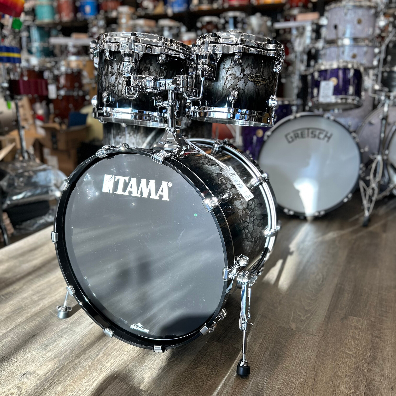 Tama Tama Starclassic Walnut/Birch 5-piece Shell Pack 10/12/14/16 (Molten Platinum Burst)