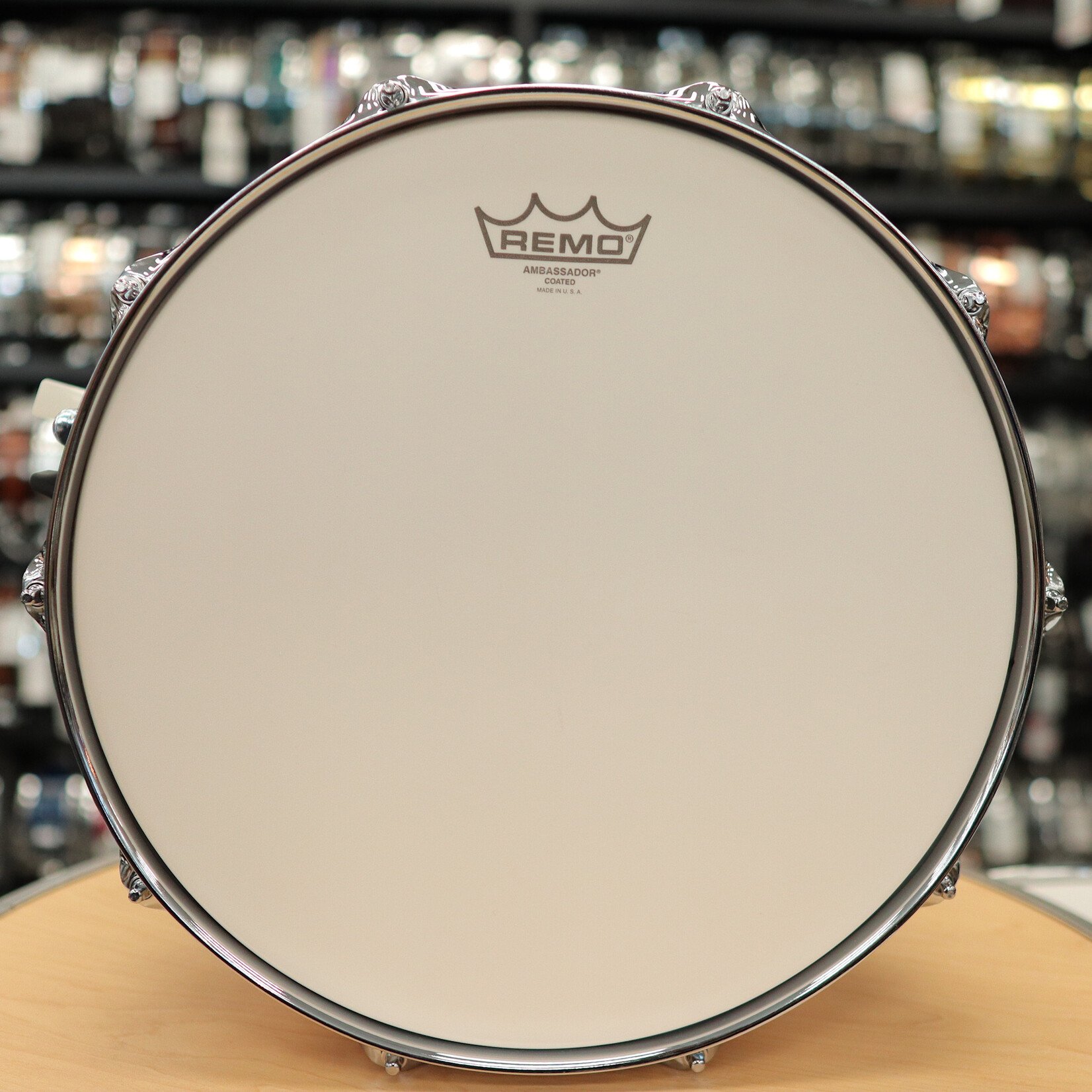 Pork Pie Pork Pie 6.5x14" Maple Snare Drum (Burled Bamboo Pearl)