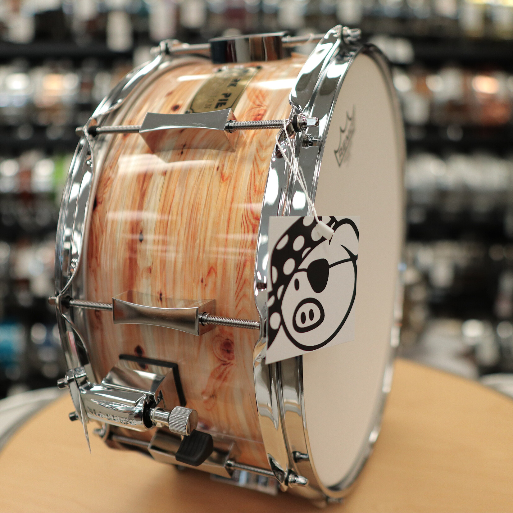 Pork Pie Pork Pie 6.5x14" Maple Snare Drum (Burled Bamboo Pearl)