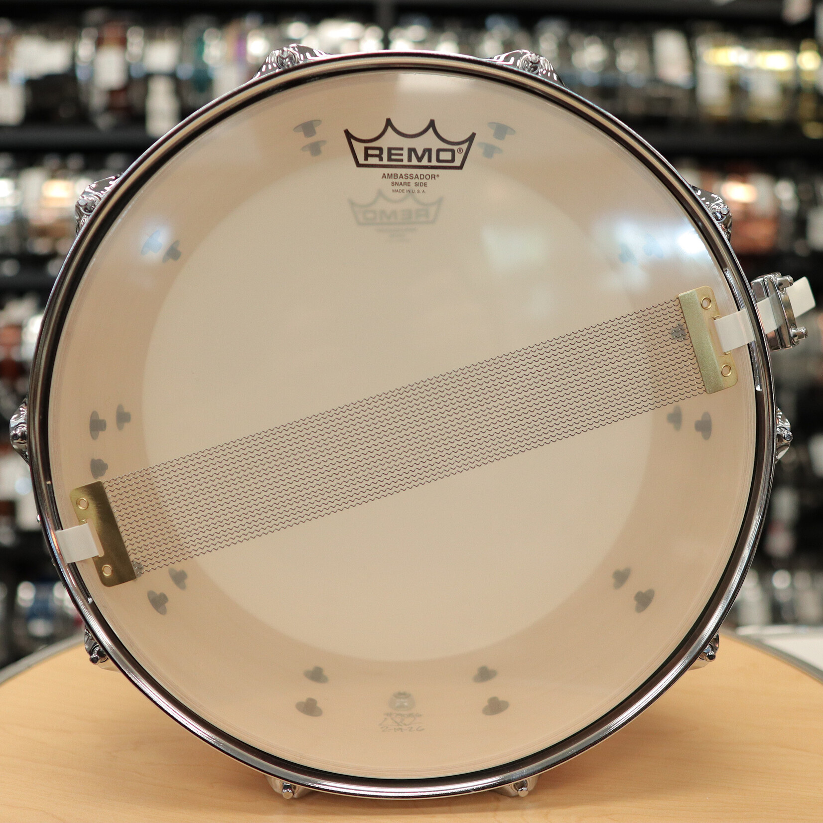 Pork Pie Pork Pie 6.5x14" Maple Snare Drum (Burled Bamboo Pearl)