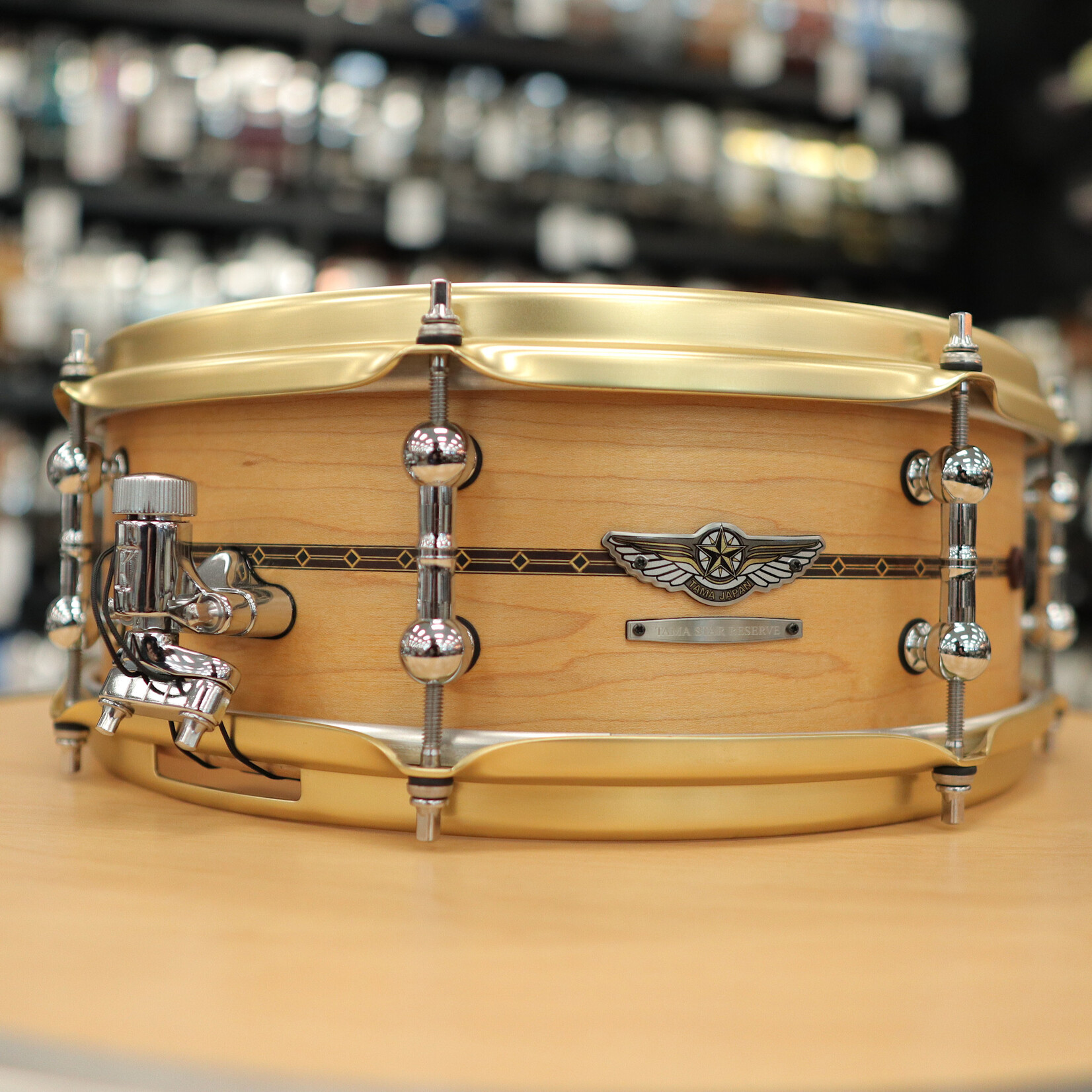 Tama Like-New Tama Star Reserve 5x14" Solid Maple Snare Drum (Oiled Natural Maple)
