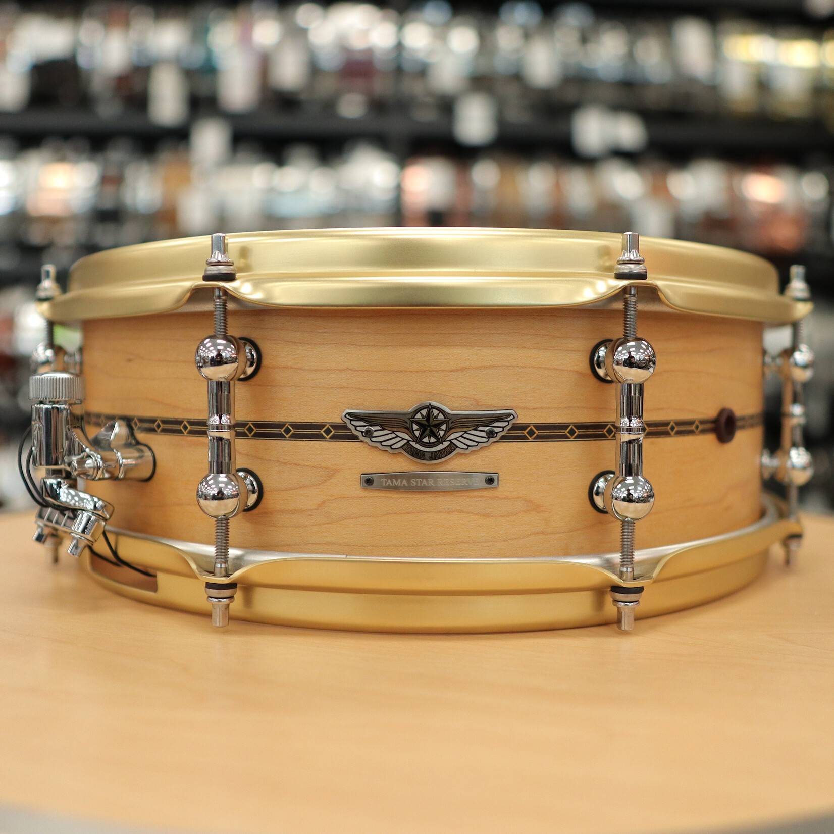 Tama Like-New Tama Star Reserve 5x14" Solid Maple Snare Drum (Oiled Natural Maple)