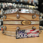 Pearl Like-New Pearl Music City Custom 6.5x14" Solid Ash w/ Kingwood Royal Inlay (MCCA1465S/C1002)