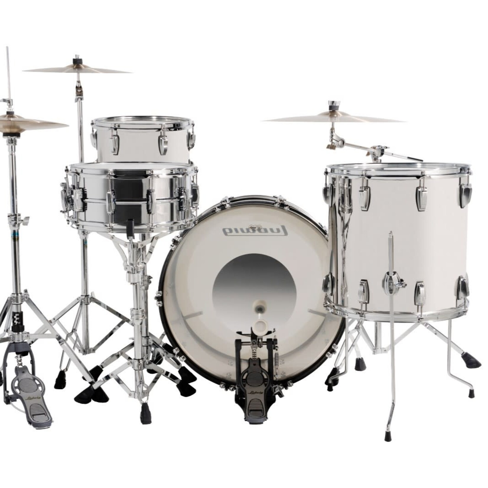 Ludwig Ludwig 50th Anniversary Stainless Steel 3-pc Pro Beat Shell Pack 13/16/24