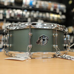 Pork Pie Pork Pie 5.5x14" Mahogany/ Gum Hybrid Snare Drum with Tube Lugs (Deep Sage Metallic)
