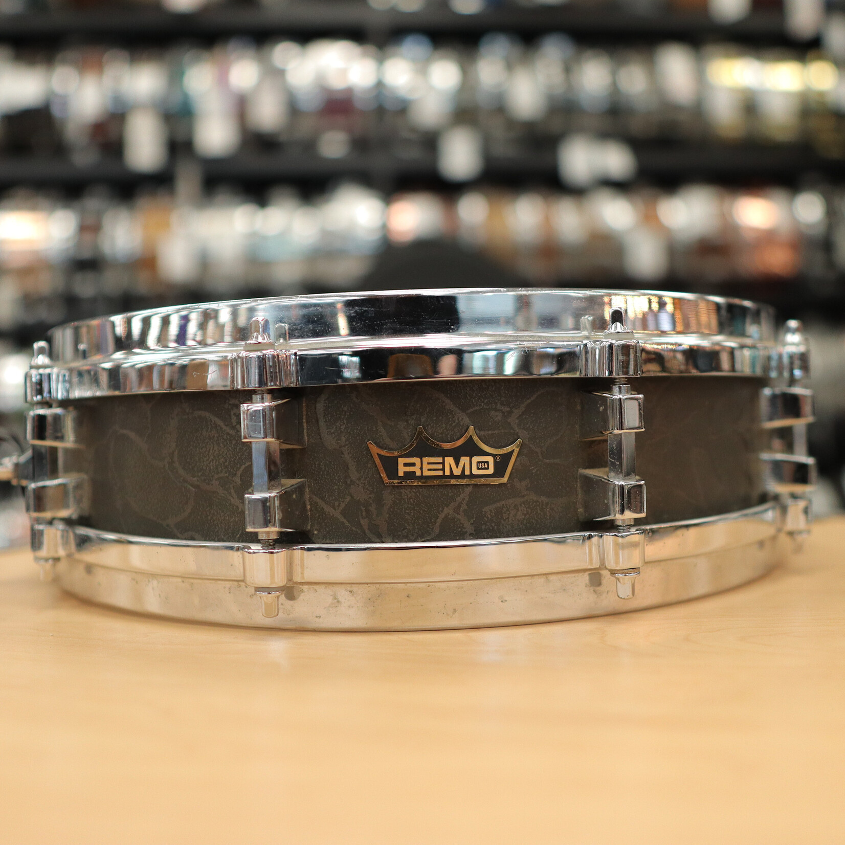 Remo Pre-Owned Remo Advanced Acousticon 3.5x14" Gold Crown Piccolo Snare Drum