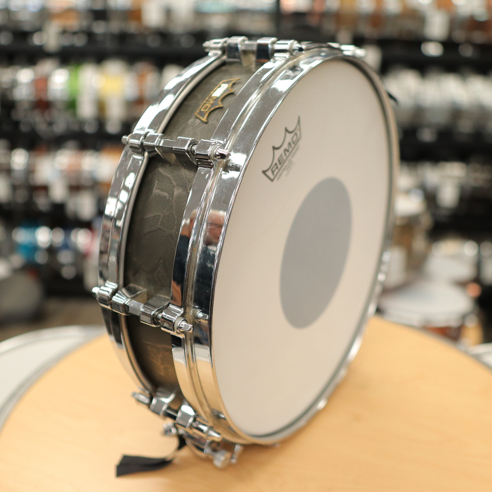 Remo Pre-Owned Remo Advanced Acousticon 3.5x14" Gold Crown Piccolo Snare Drum