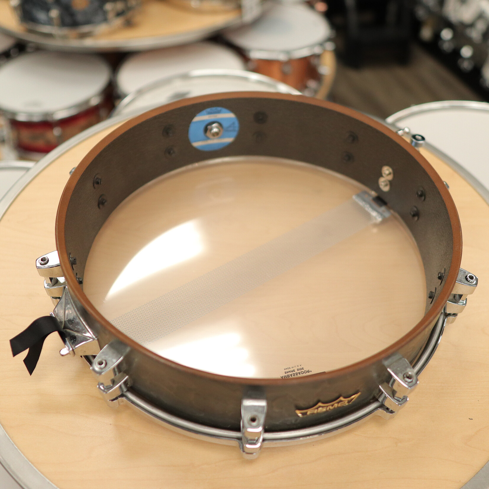 Remo Pre-Owned Remo Advanced Acousticon 3.5x14" Gold Crown Piccolo Snare Drum