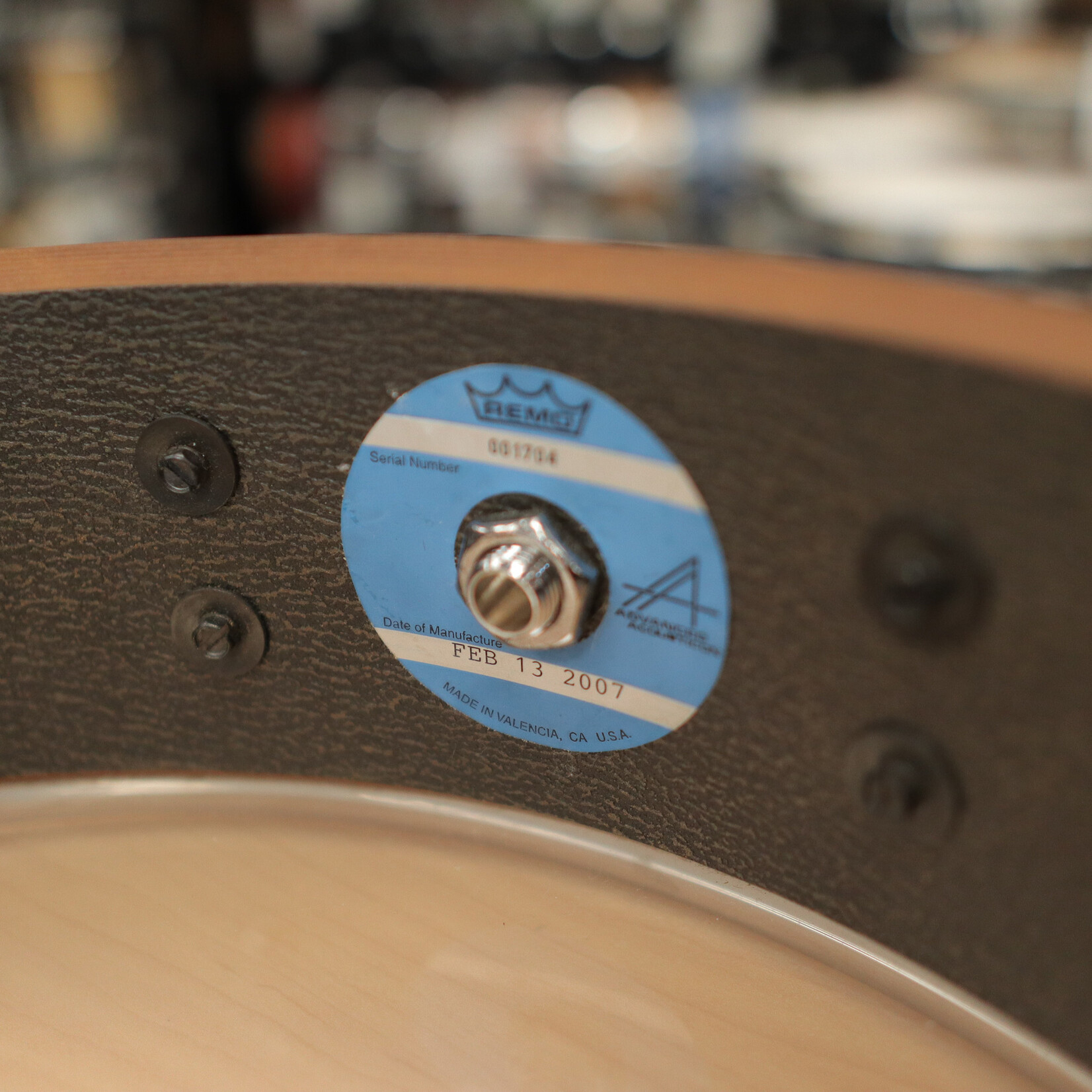 Remo Pre-Owned Remo Advanced Acousticon 3.5x14" Gold Crown Piccolo Snare Drum