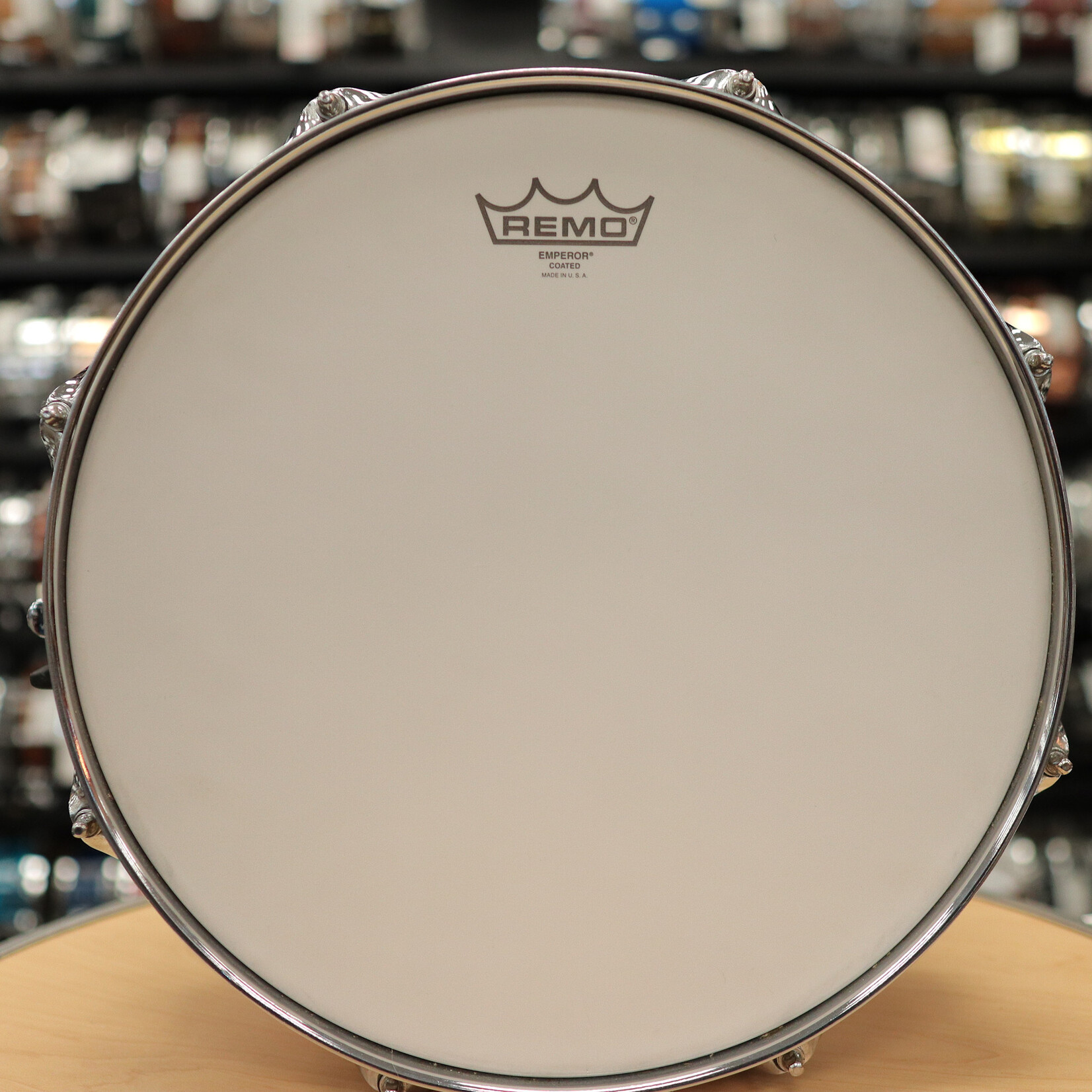 Pork Pie Used Pork Pie 6.5x14" Hip Pig Snare Drum (Red Gold Duco)