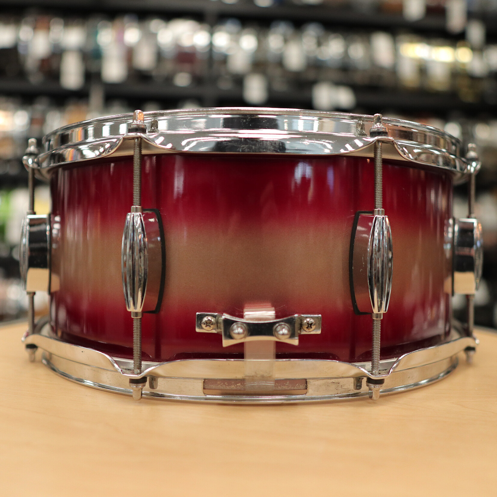 Pork Pie Used Pork Pie 6.5x14" Hip Pig Snare Drum (Red Gold Duco)