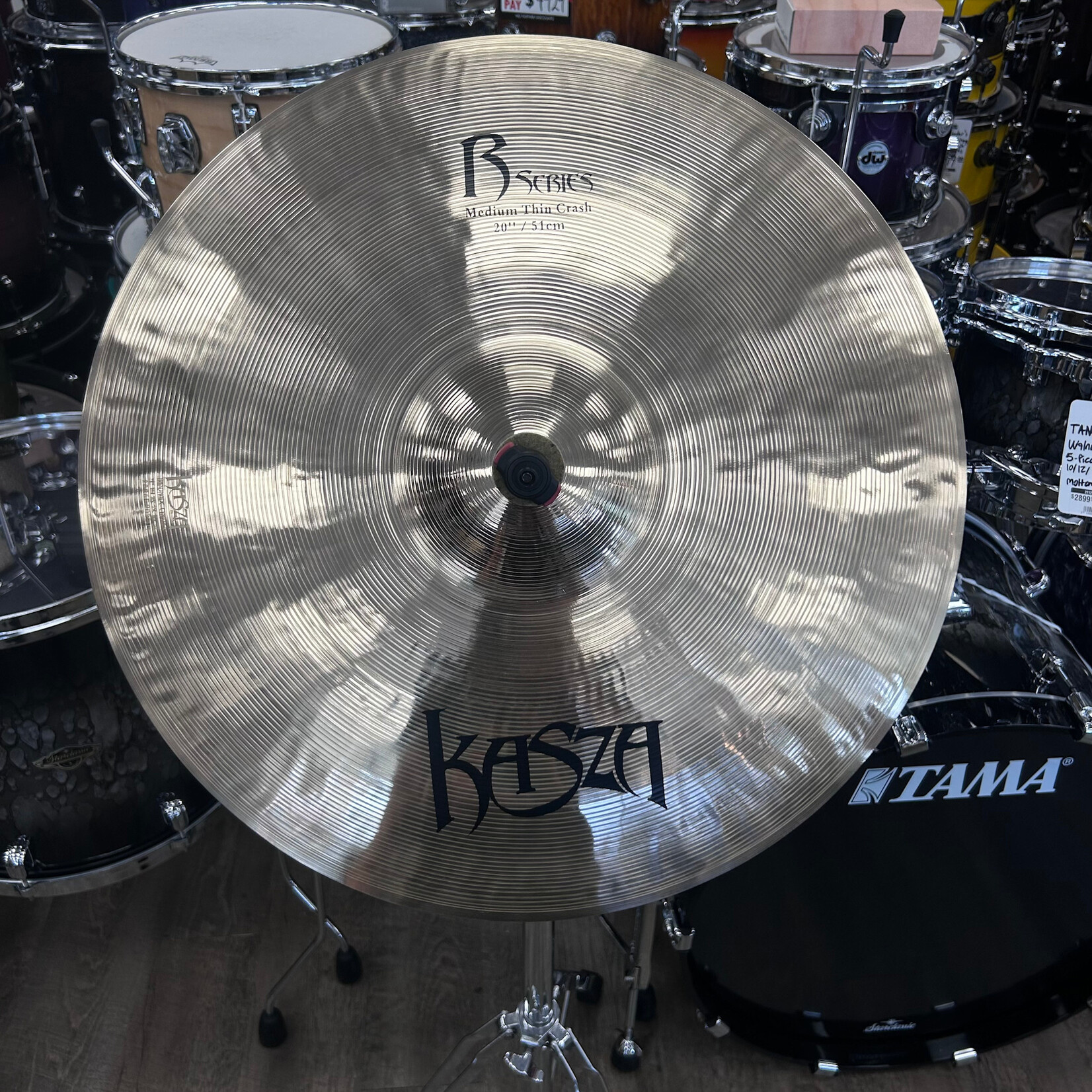 Kasza Kasza Cymbals R Series 20" Medium Thin Crash Cymbal