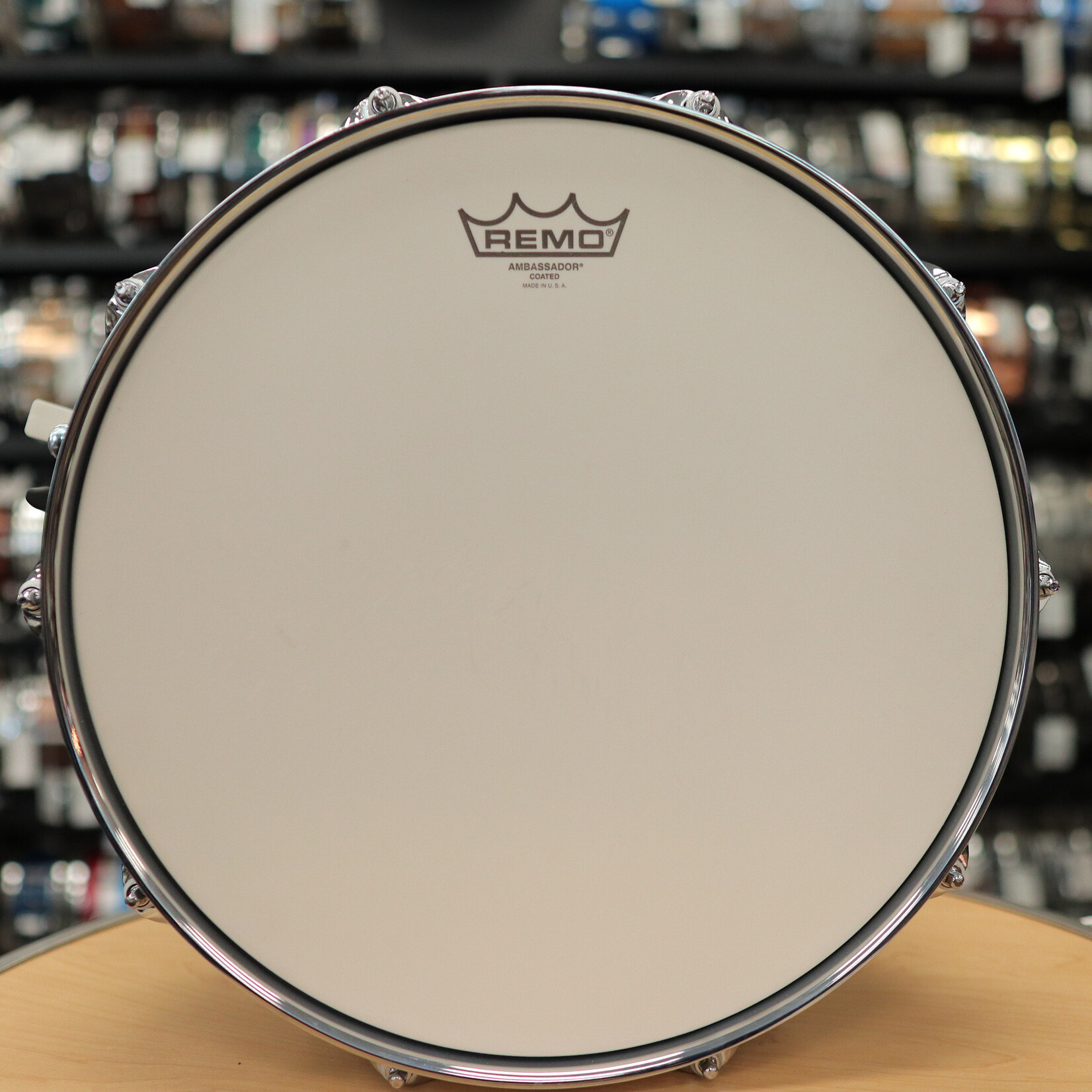 Pork Pie Pork Pie 6.5x14" Maple Snare Drum w/ Tube Lugs (Abalone Pearl)