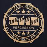 2112 T-Shirt Black 2112 w/ Metallic Gold Hoop Logo