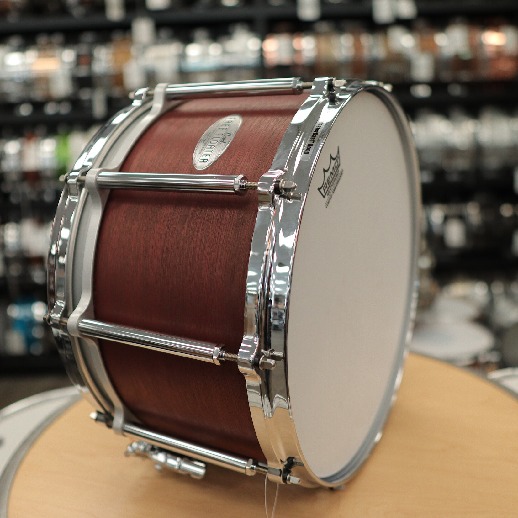 Pearl Pre-Owned Pearl 8x14" Free Floating Mahogany Snare Drum FTMH1480