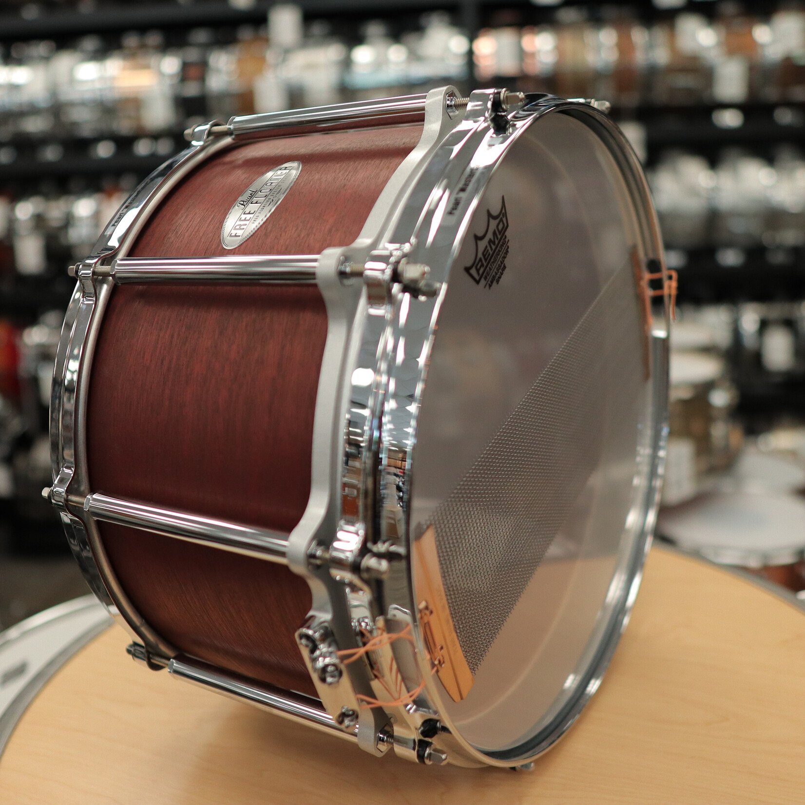 Pearl Pre-Owned Pearl 8x14" Free Floating Mahogany Snare Drum FTMH1480