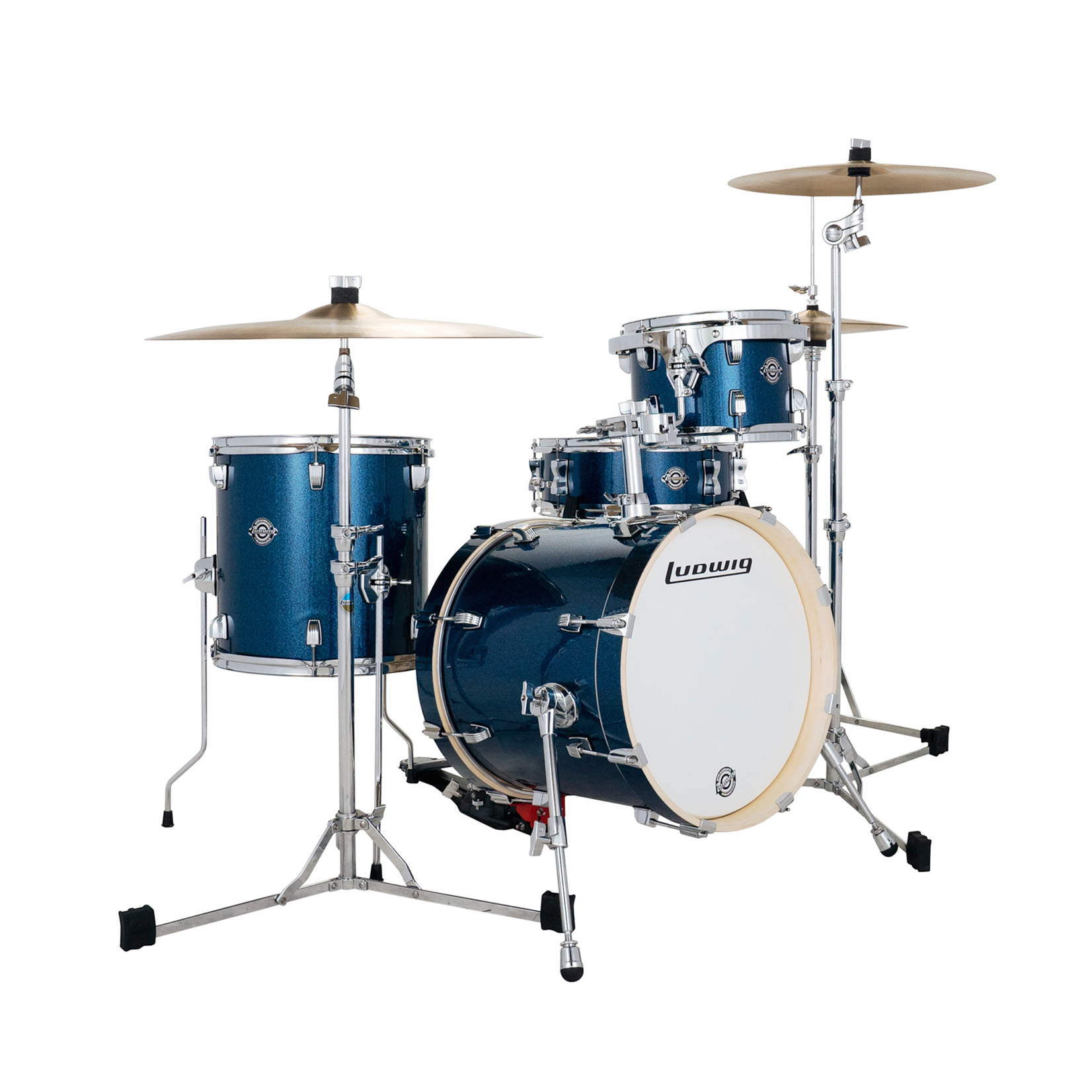 Ludwig Ludwig Breakbeats by Questlove (Deep Blue Sparkle) LC279Q2