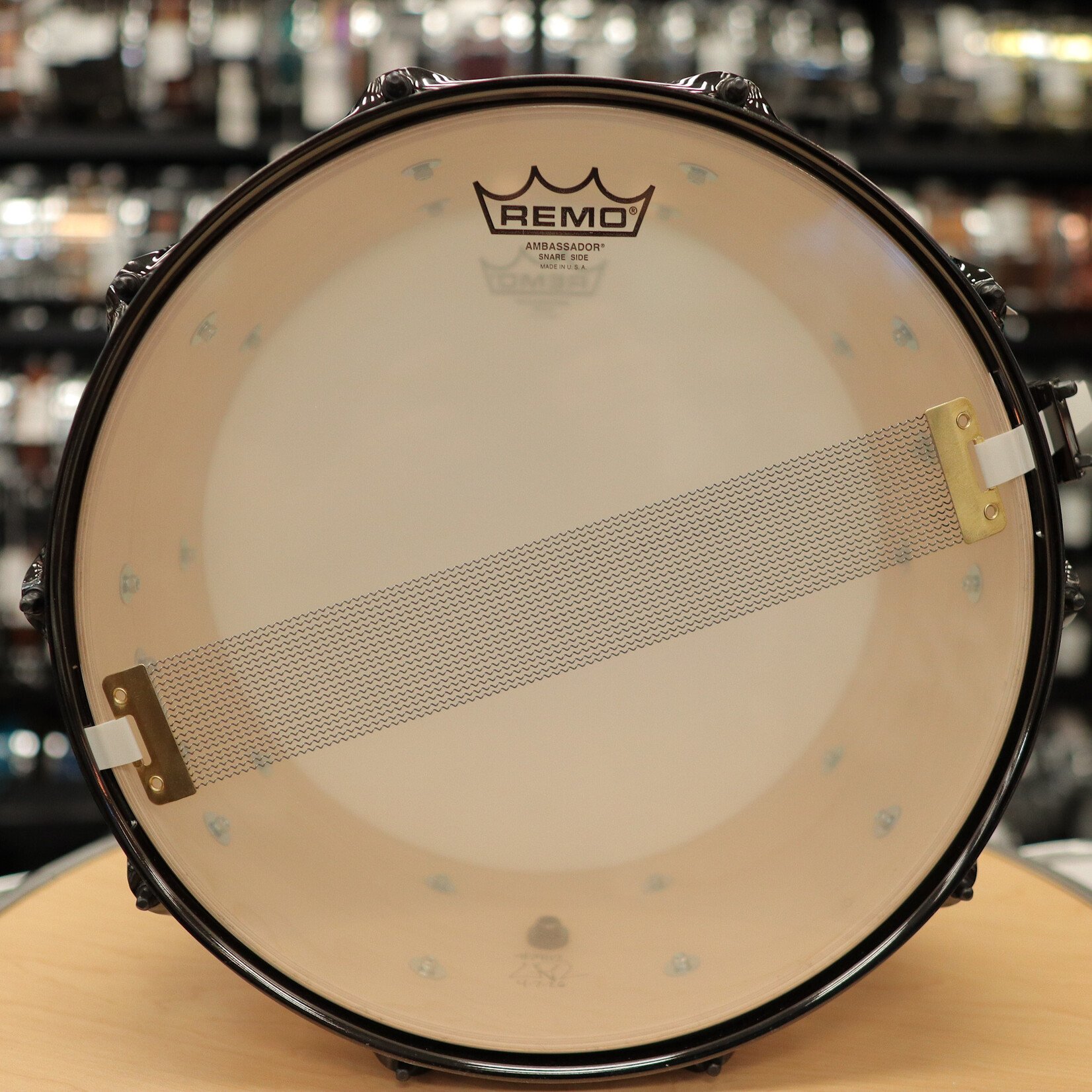 Pork Pie Pork Pie 7x14" Maple Snare Drum (Mappa Burl w/ Tube Lugs & Black Chrome HW)