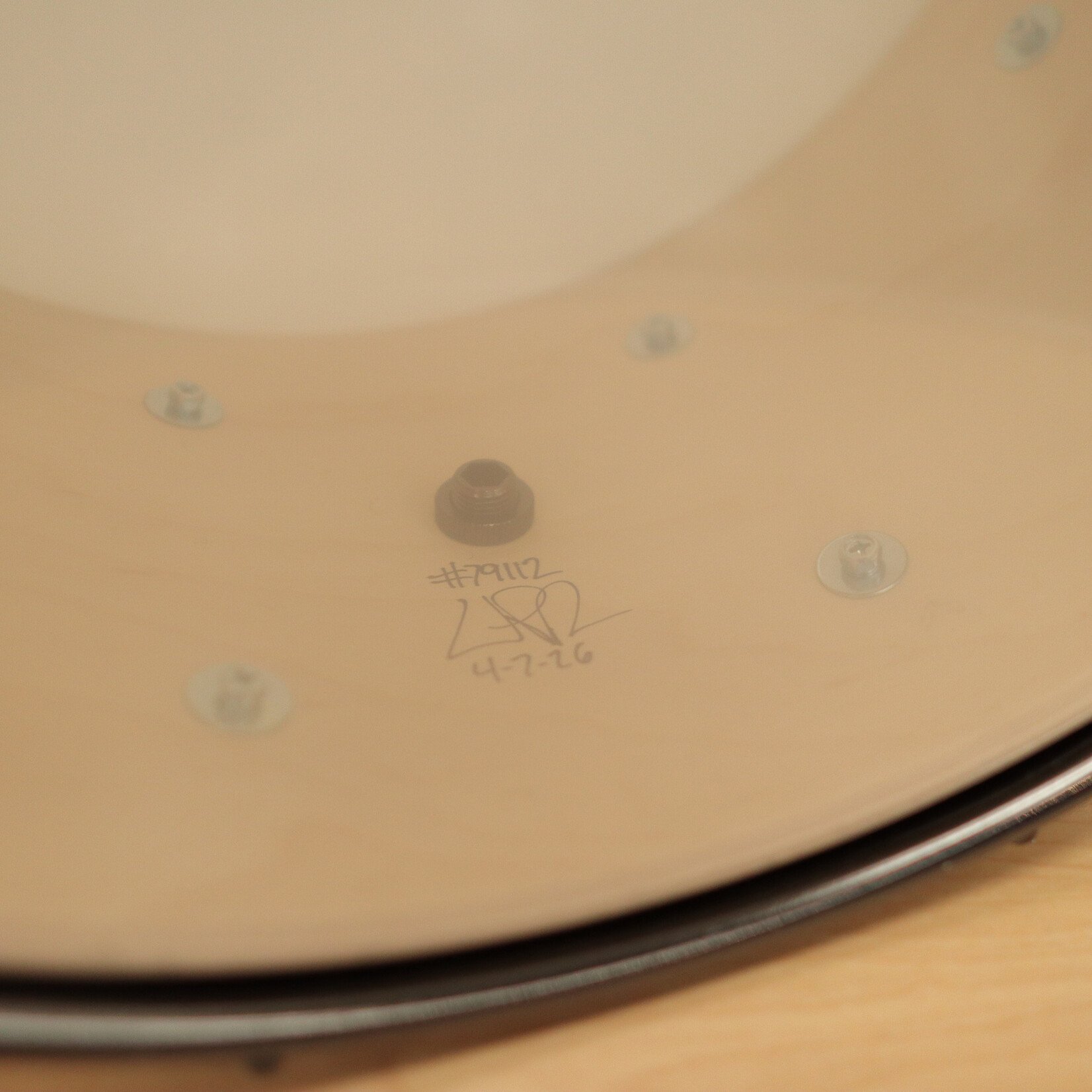 Pork Pie Pork Pie 7x14" Maple Snare Drum (Mappa Burl w/ Tube Lugs & Black Chrome HW)