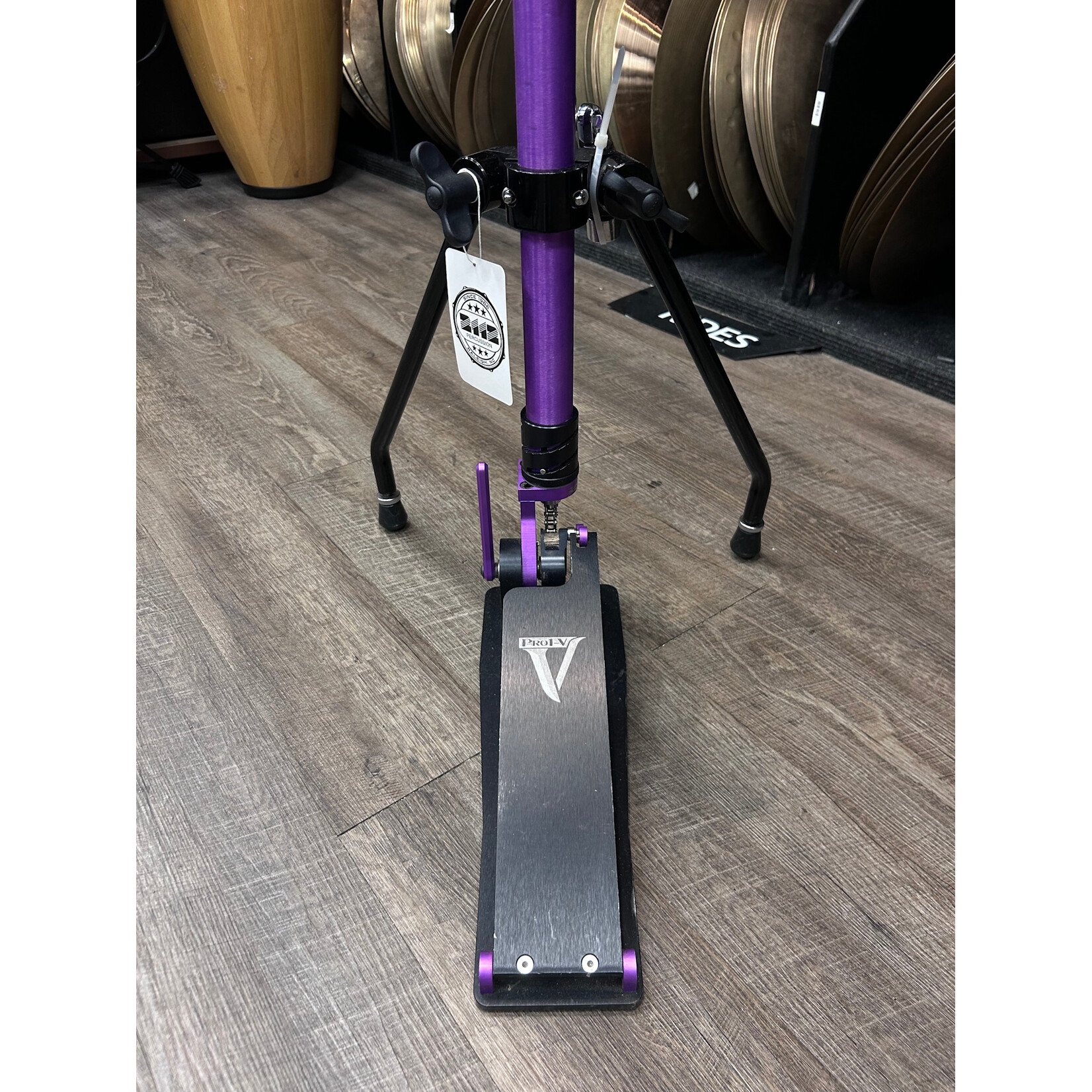 Trick Pre-Owned Trick Pro 1v Hi-Hat Stand (Custom Shop Purple)