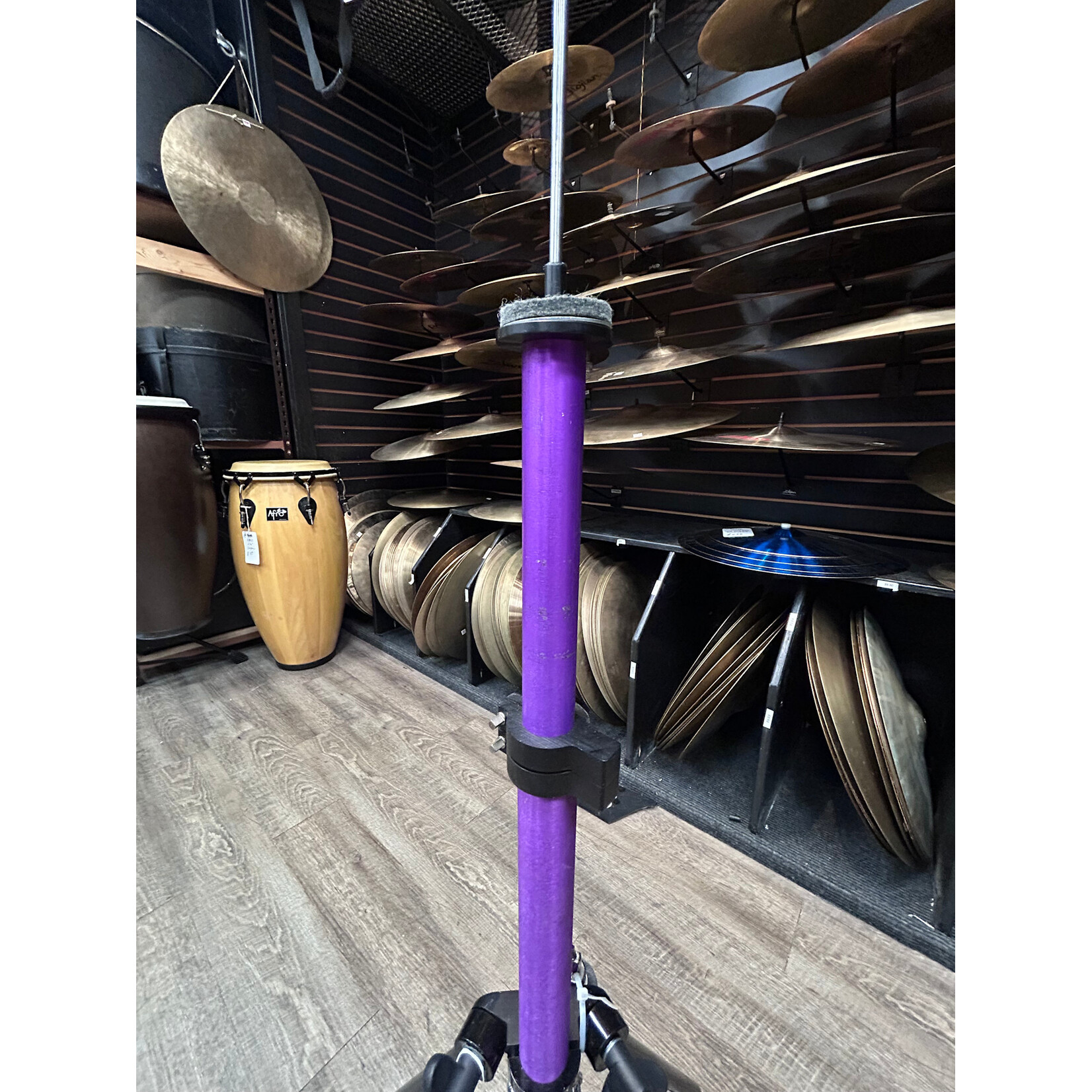 Trick Pre-Owned Trick Pro 1v Hi-Hat Stand (Custom Shop Purple)