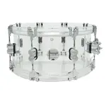 PDP PDP Concept Clear Acrylic Snare 6.5x14″