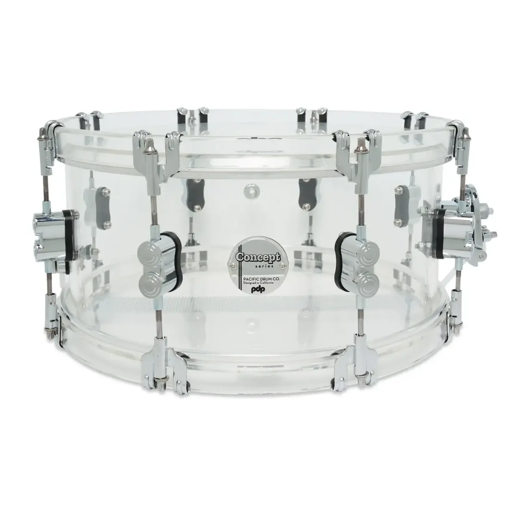 PDP PDP Concept Clear Acrylic Snare 6.5x14″