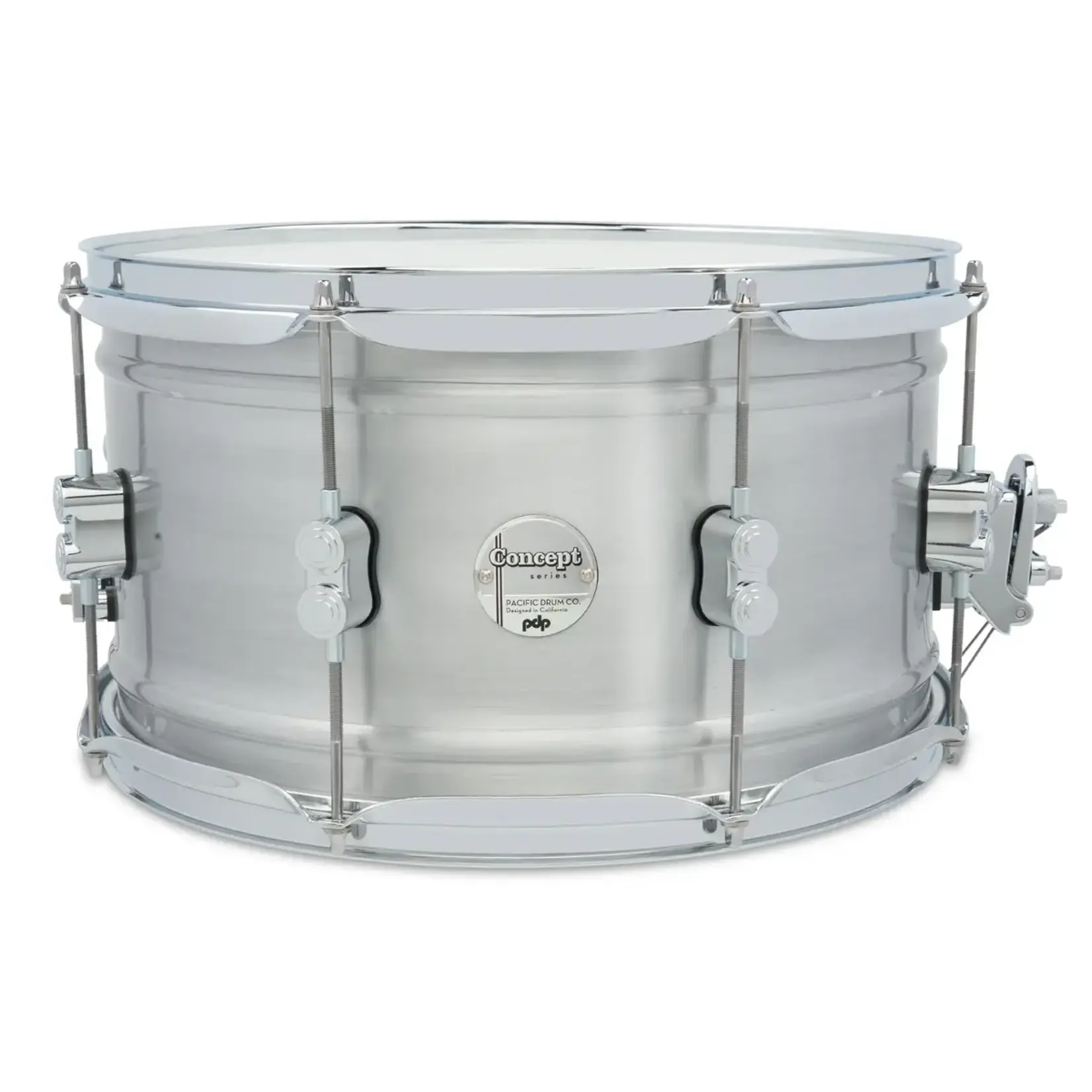 PDP PDP Concept Brushed Aluminum Snare 8x14″ (1.2mm)