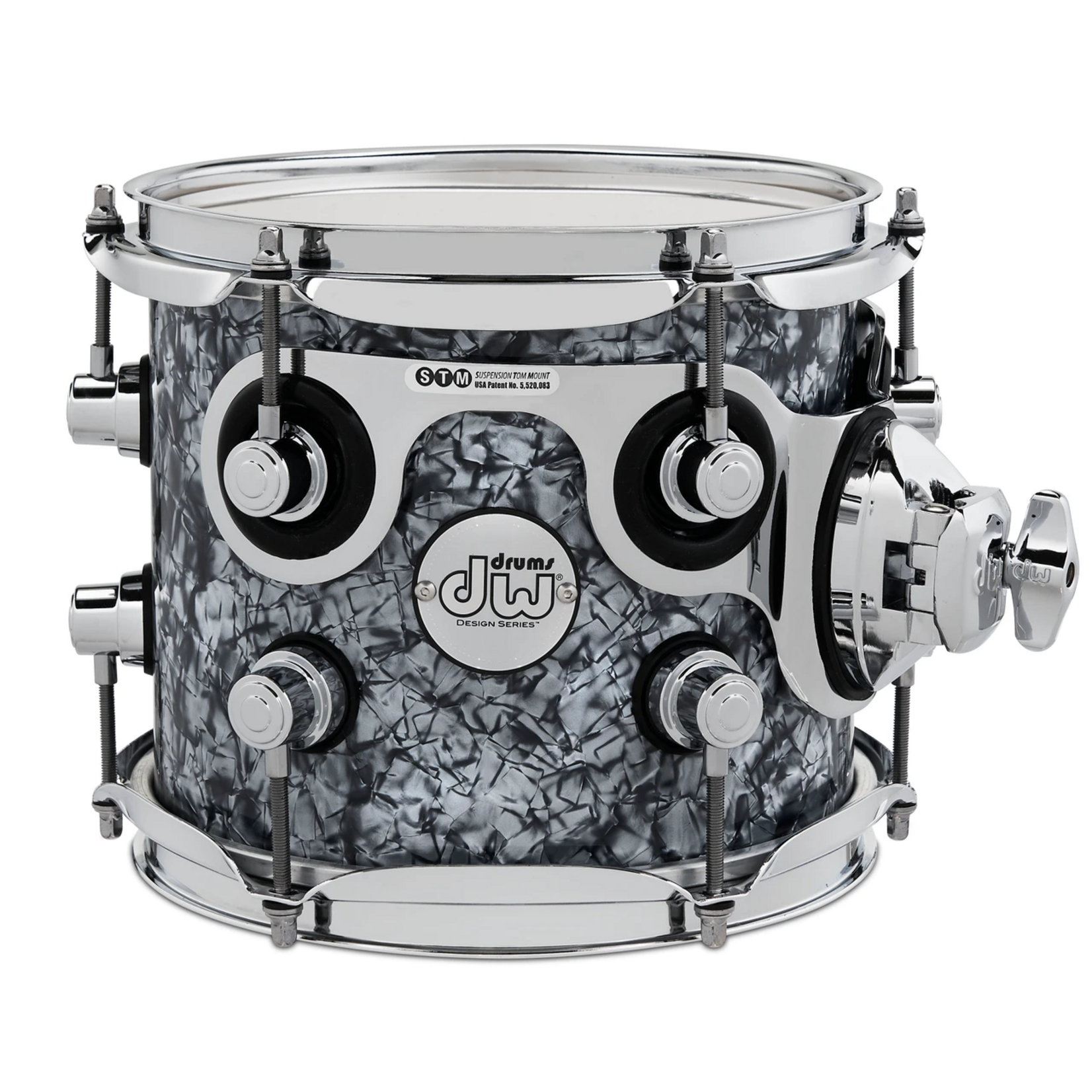 DW DW Design Series Tom 7x8″ (Silver Slate Marine) DDFP0708STGP