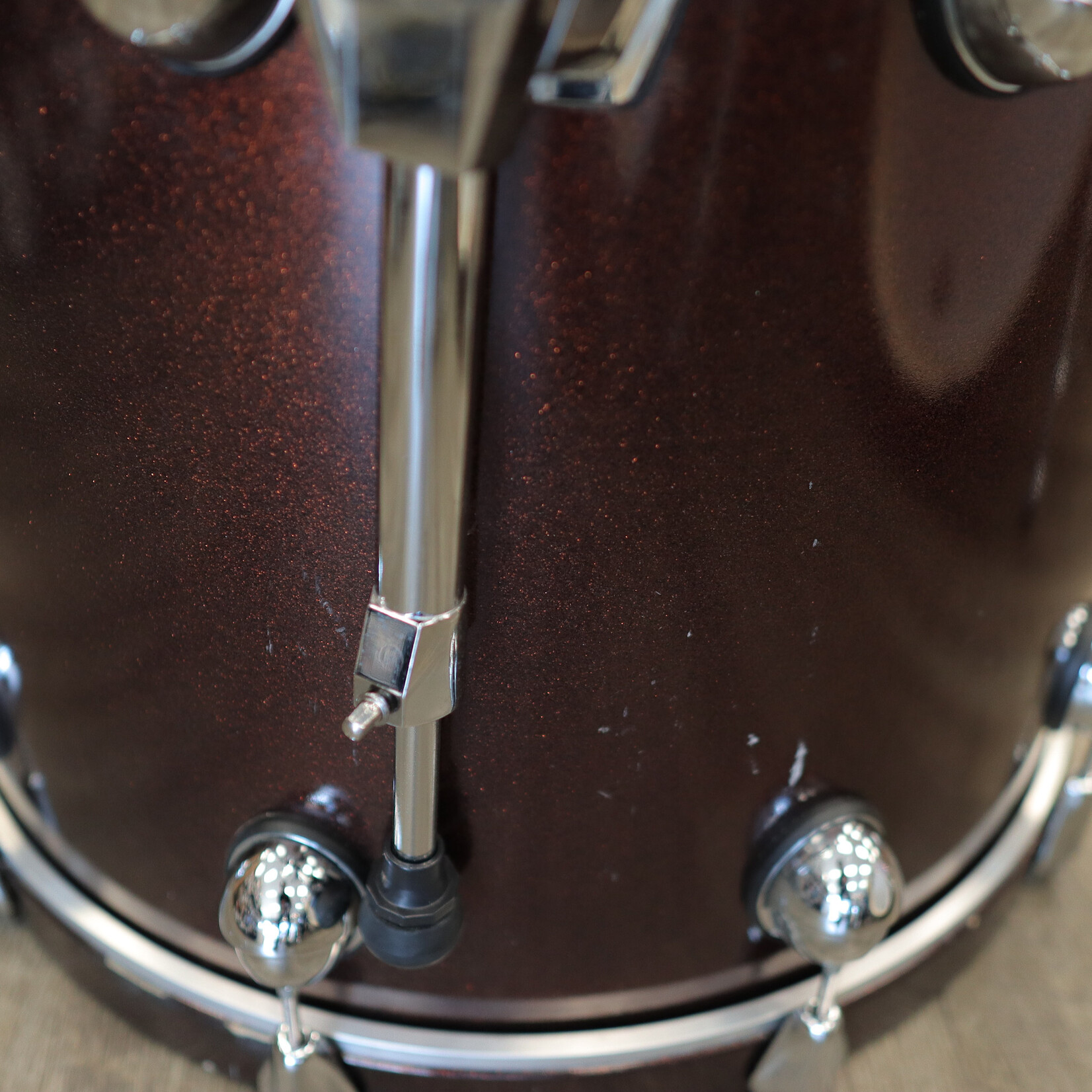 Premier Used Premier Genista 18x22 Bass Drum (Bronze Sparkle Lacquer)