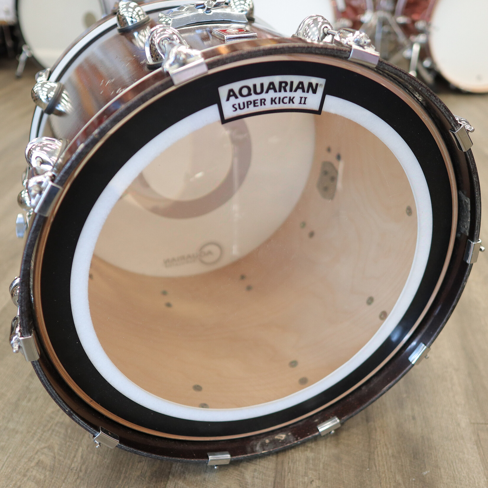 Premier Used Premier Genista 18x22 Bass Drum (Bronze Sparkle Lacquer)