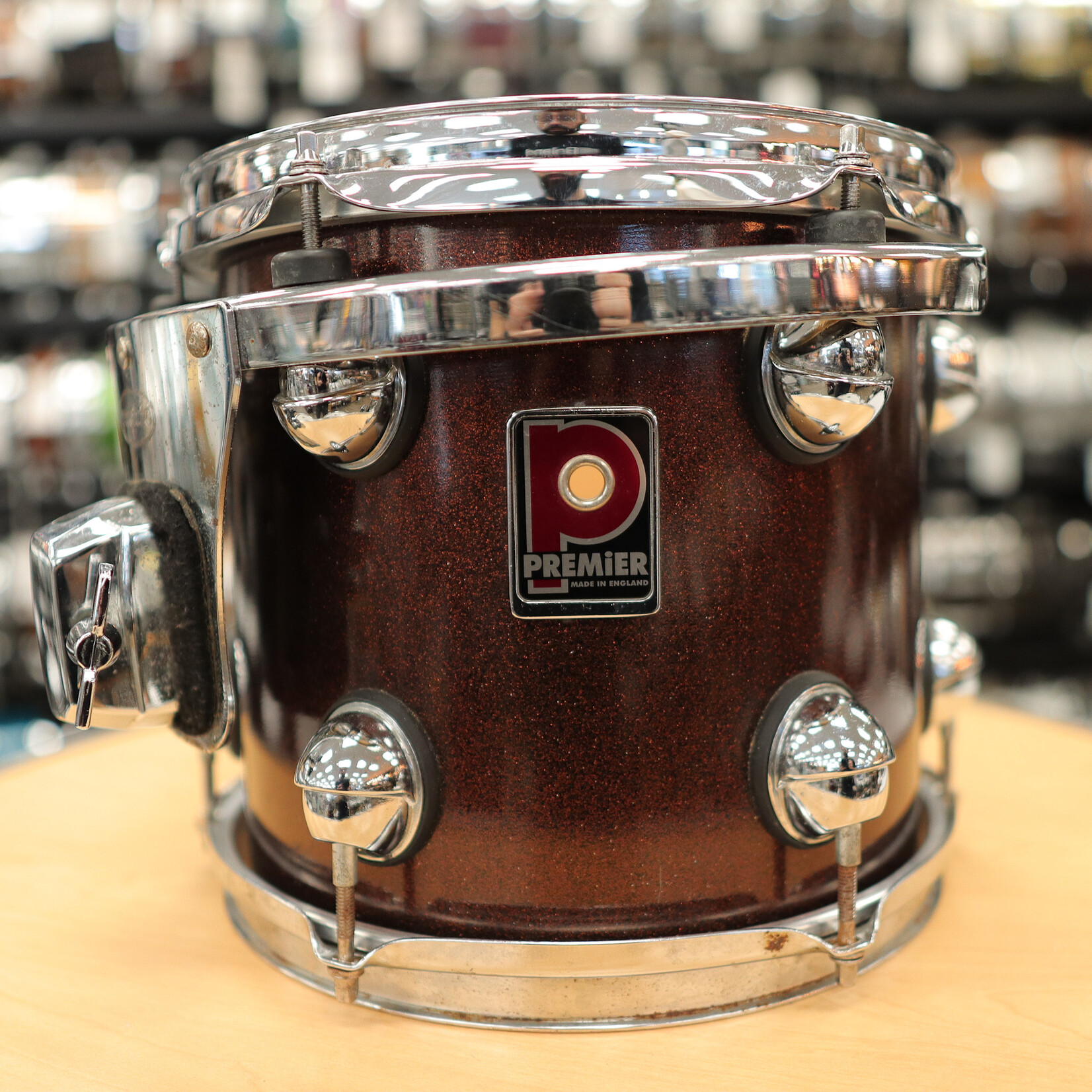 Premier Used Premier Genista 9x10" Tom (Bronze Sparkle Lacquer)