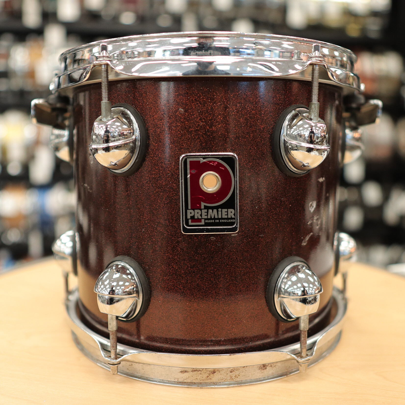 Premier Used Premier Genista 9x10" Tom (Bronze Sparkle Lacquer)