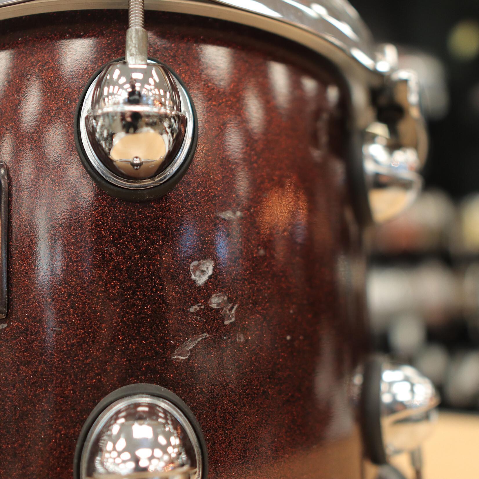 Premier Used Premier Genista 9x10" Tom (Bronze Sparkle Lacquer)