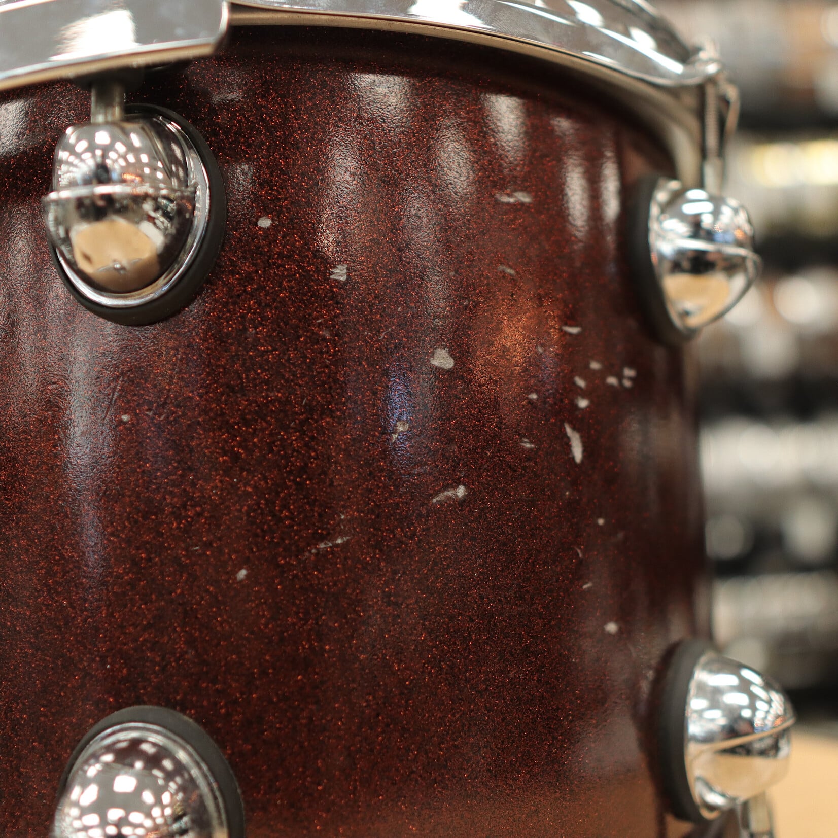 Premier Used Premier Genista 10x12" Tom (Bronze Sparkle Lacquer)