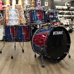 Tama Tama Starclassic Walnut/Birch 5-piece Shell Pack 10/12/14/16/22 (Crimson Saphire Cascade w/ Black Nickel Hardware)