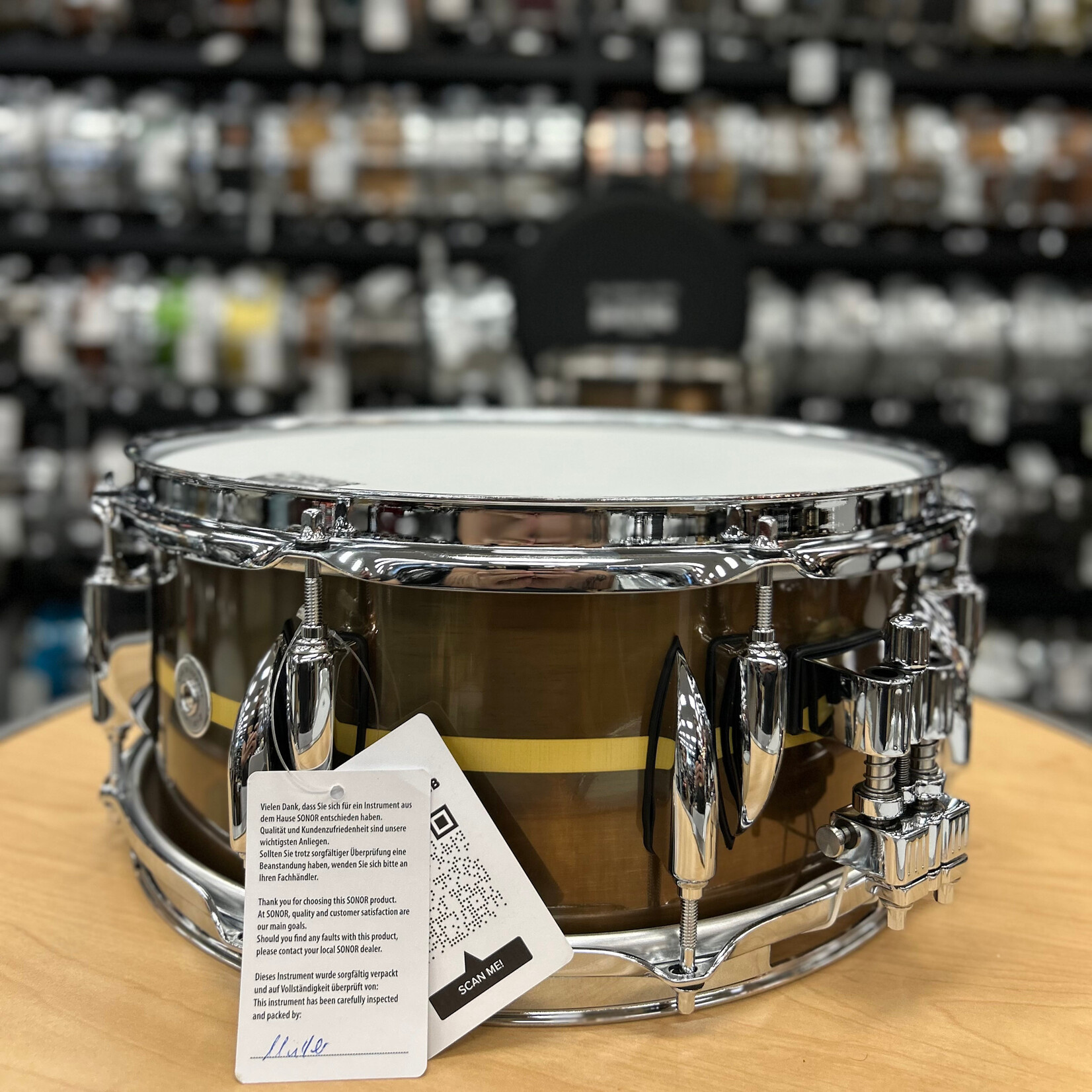 Sonor Sonor 5.75x13" Benny Greb Signature Brass Snare Drum