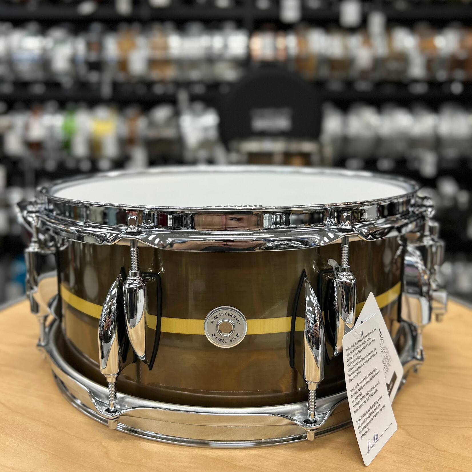 Sonor Sonor 5.75x13" Benny Greb Signature Brass Snare Drum