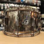 Pork Pie Pre-Owned Pork Pie 8x14" Aged Brass Snare Drum w/ Aged Hardware