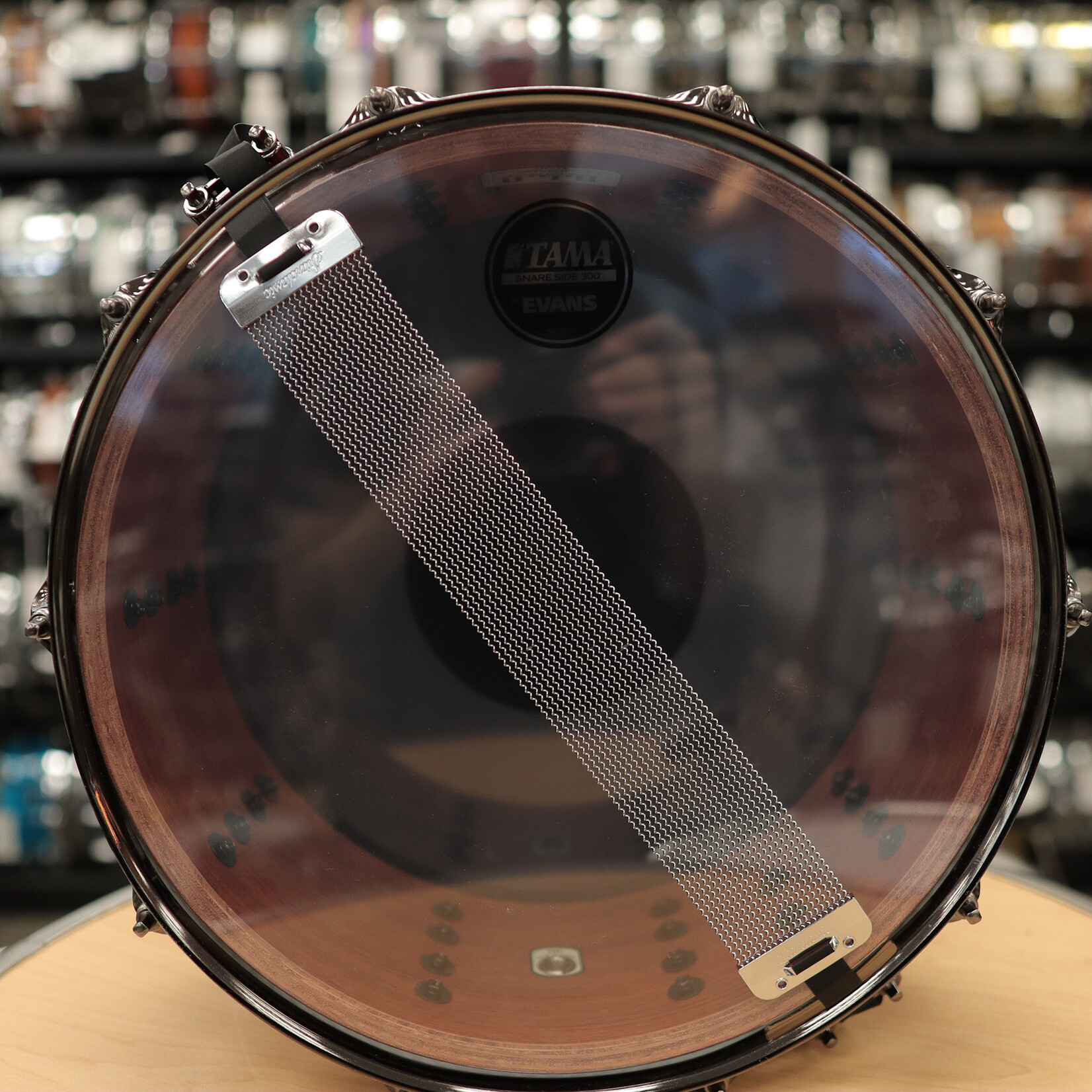 Tama Pre-Owned Tama S.L.P. 6x14" G-Bubinga Snare Drum 12-Ply LGB146NQB (Natural Quilted Bubinga)