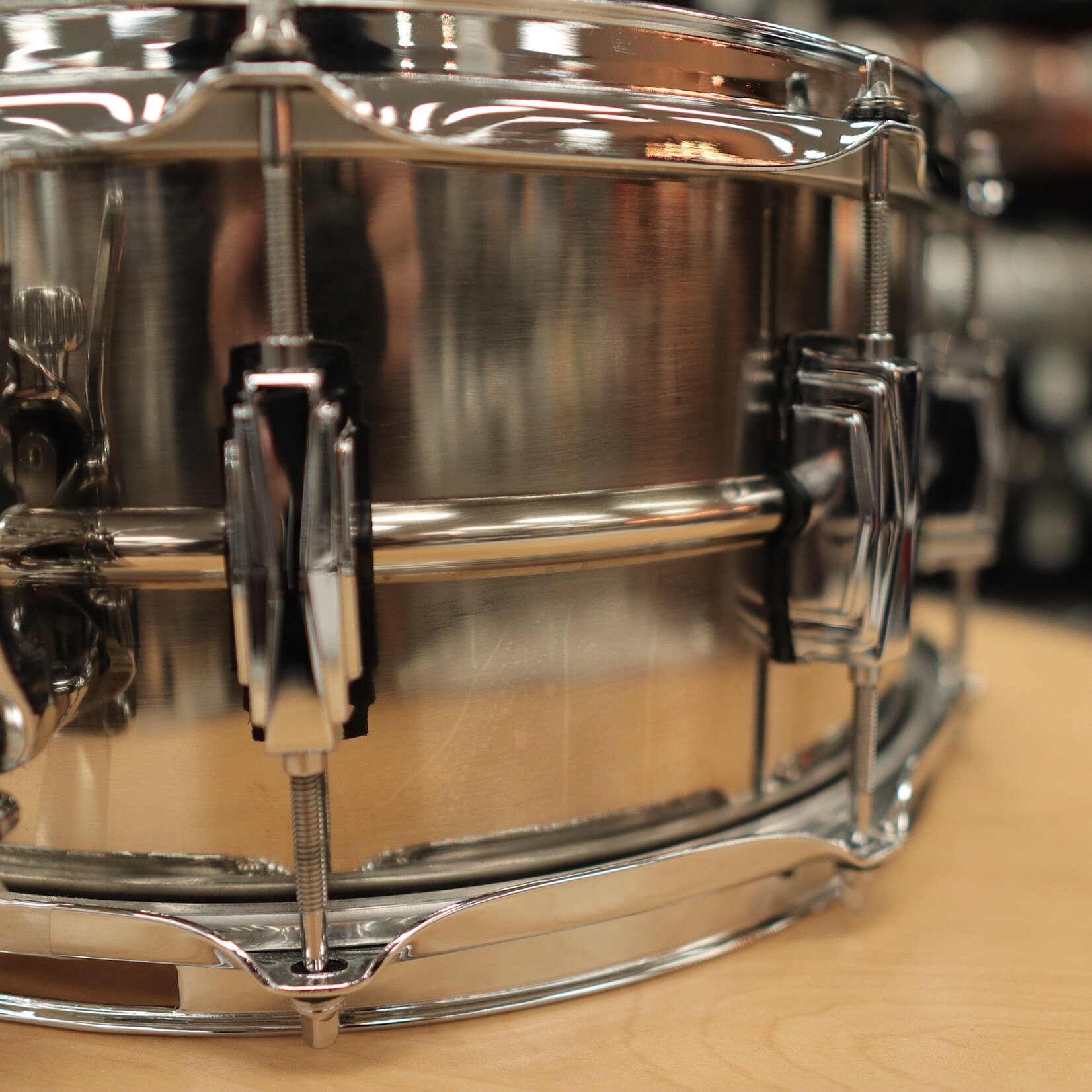 Ludwig Pre-Owned Ludwig Limited Edition 6.5x14" Pewter Copperphonic Snare Drum LC665